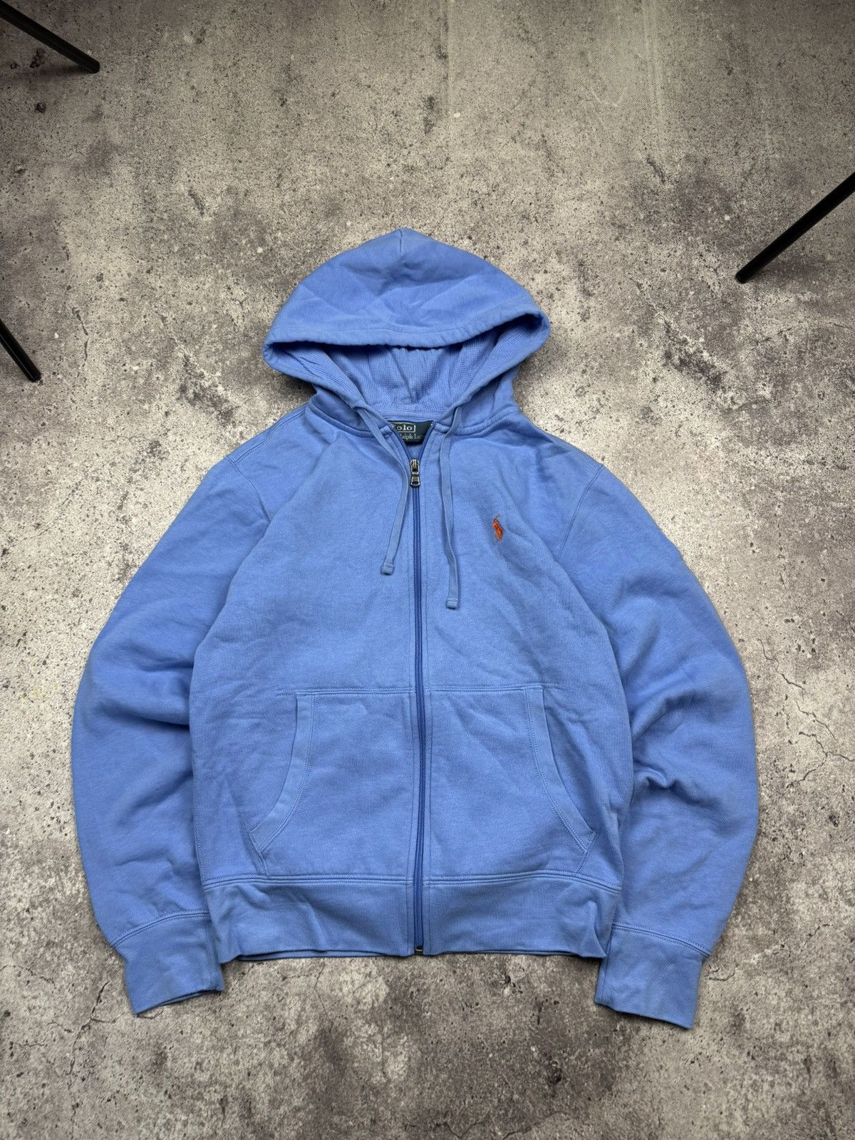 Polo Ralph Lauren Vintage Polo Ralph Lauren Y2K Zip Hoodie Japanesse Style Size US S / EU 44-46 / 1 - 1 Thumbnail