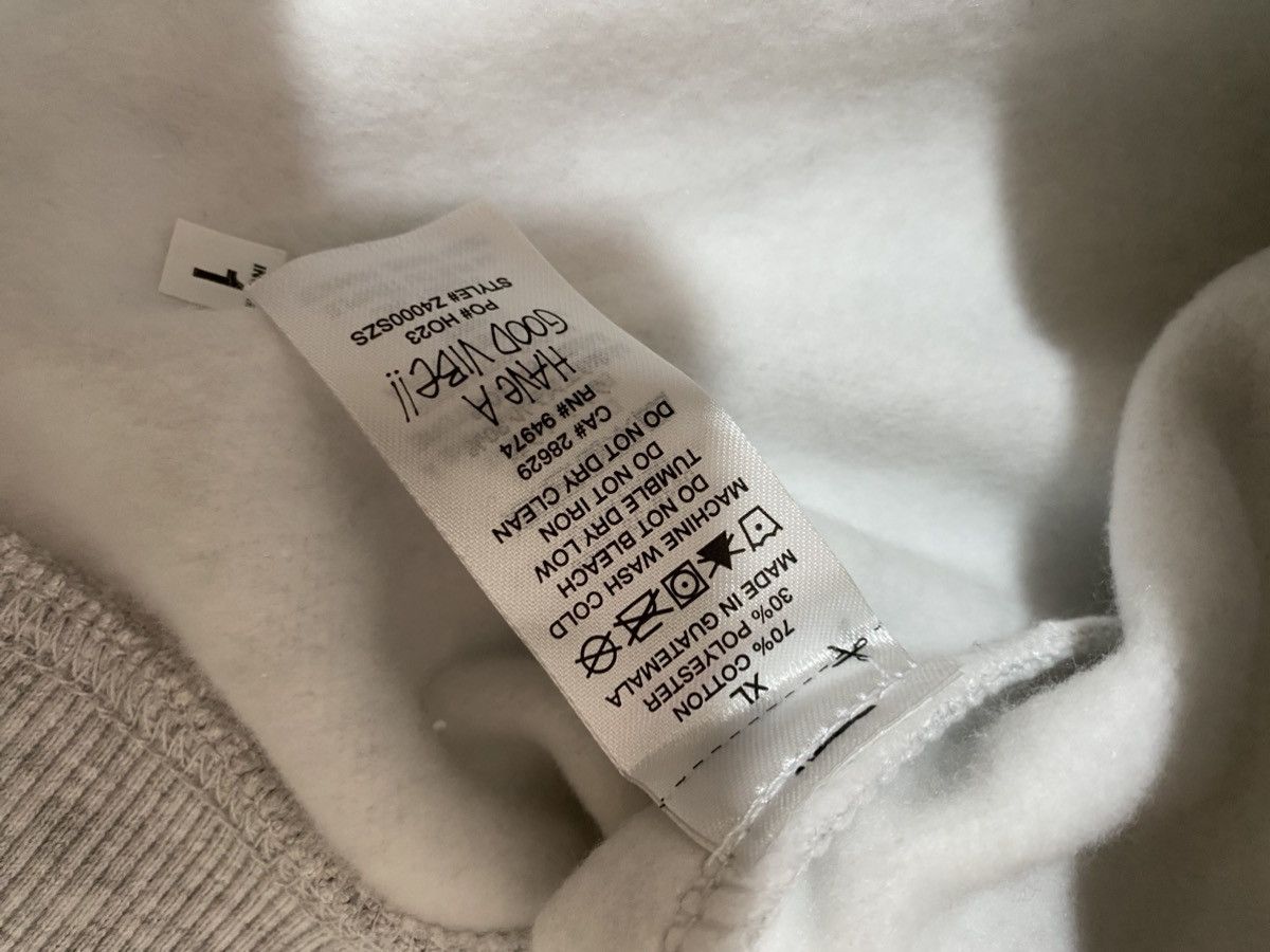 Stussy Gray Basic Logo sweatshirt with front-back print, new Size US XL / EU 56 / 4 - 14 Thumbnail