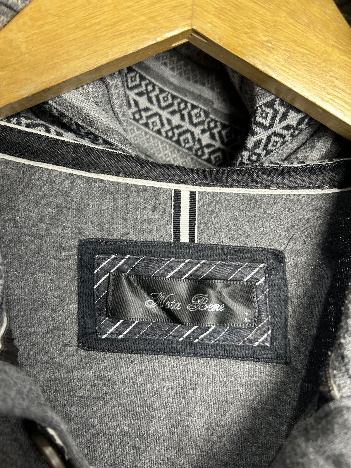 Japanese Brand Japanese Nota Bene hoodie ifsix Lgb style Size US L / EU 52-54 / 3 - 7 Thumbnail