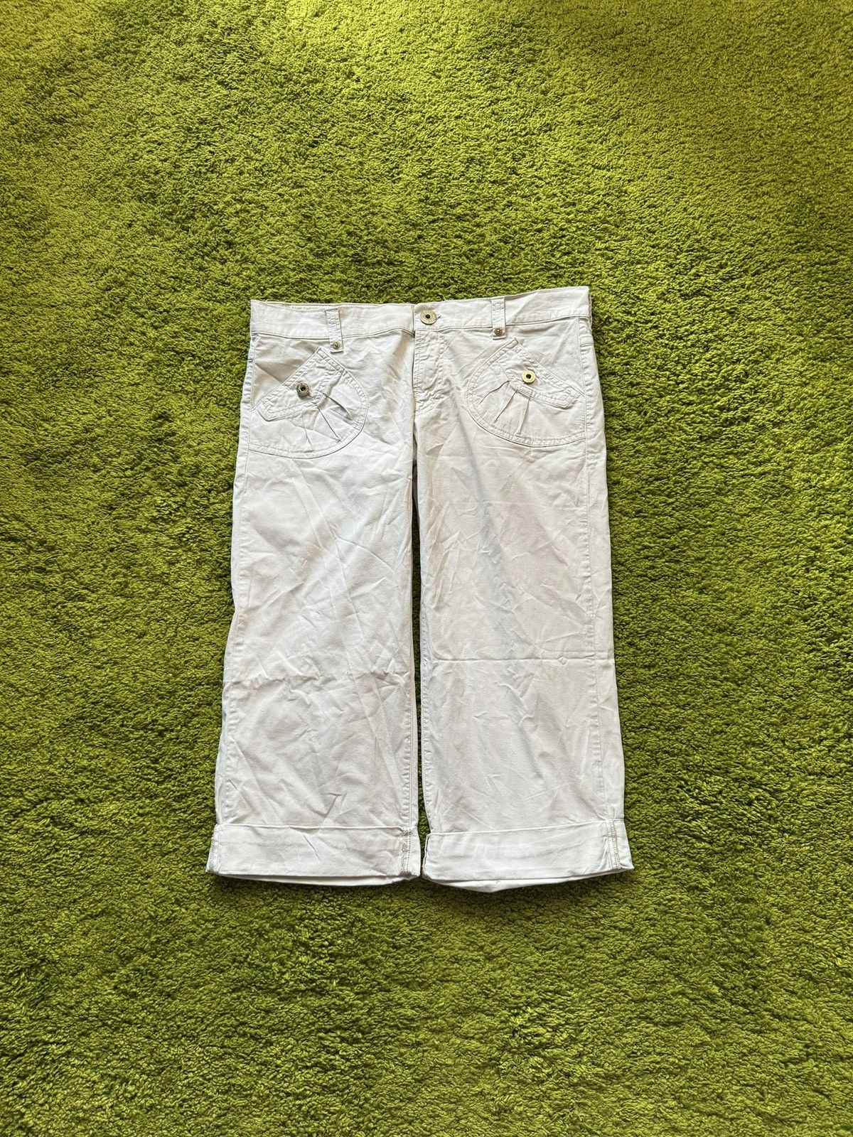 Designer × Dolce & Gabbana Dolce & Gabbana D&G minimalist capri pants Size 32" / US 10 / IT 46 - 2 Thumbnail