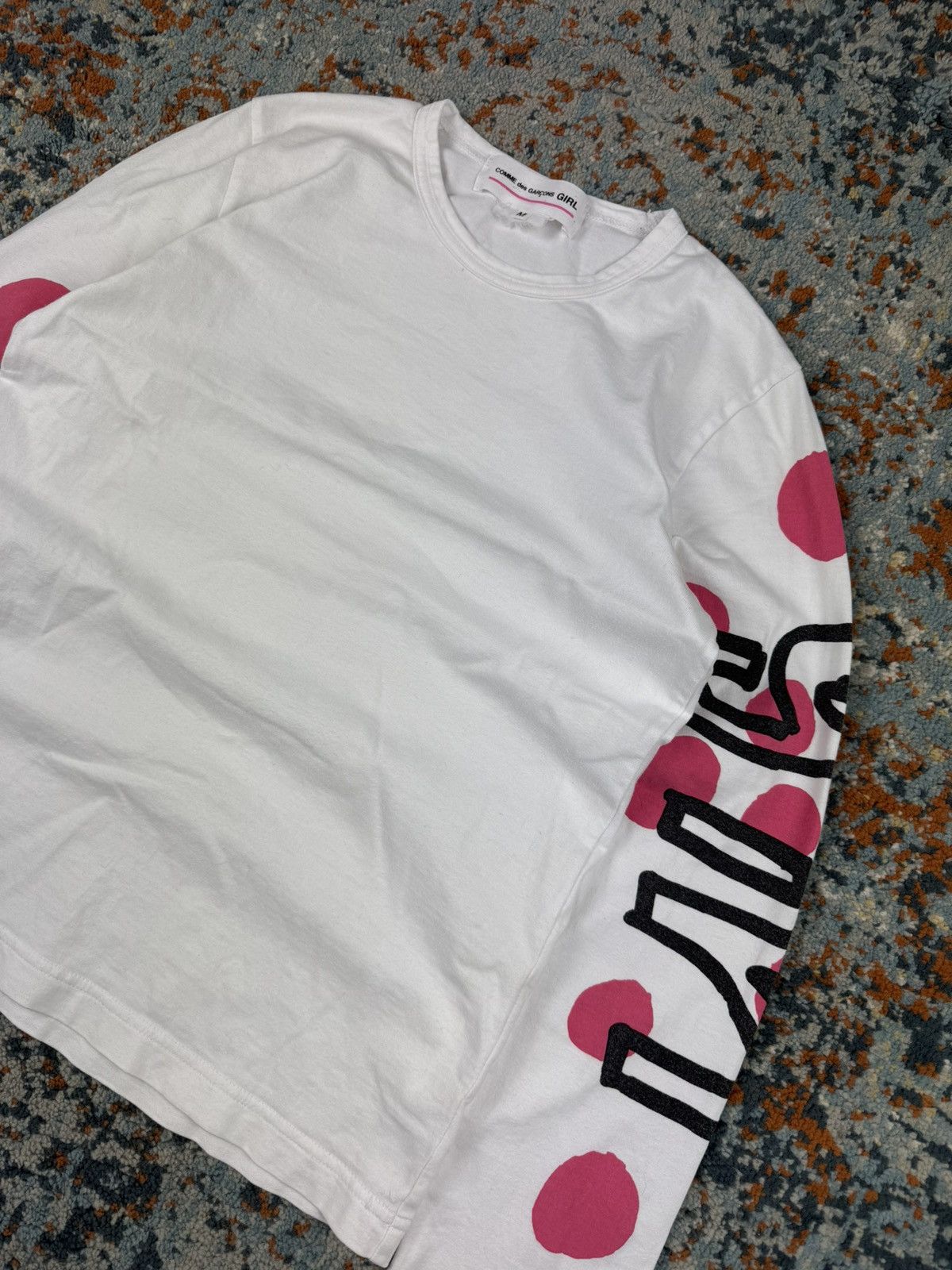 Comme des Garcons Comme des garcons girl long sleeve print graphic tee boxy Size M / US 6-8 / IT 42-44 - 3 Thumbnail