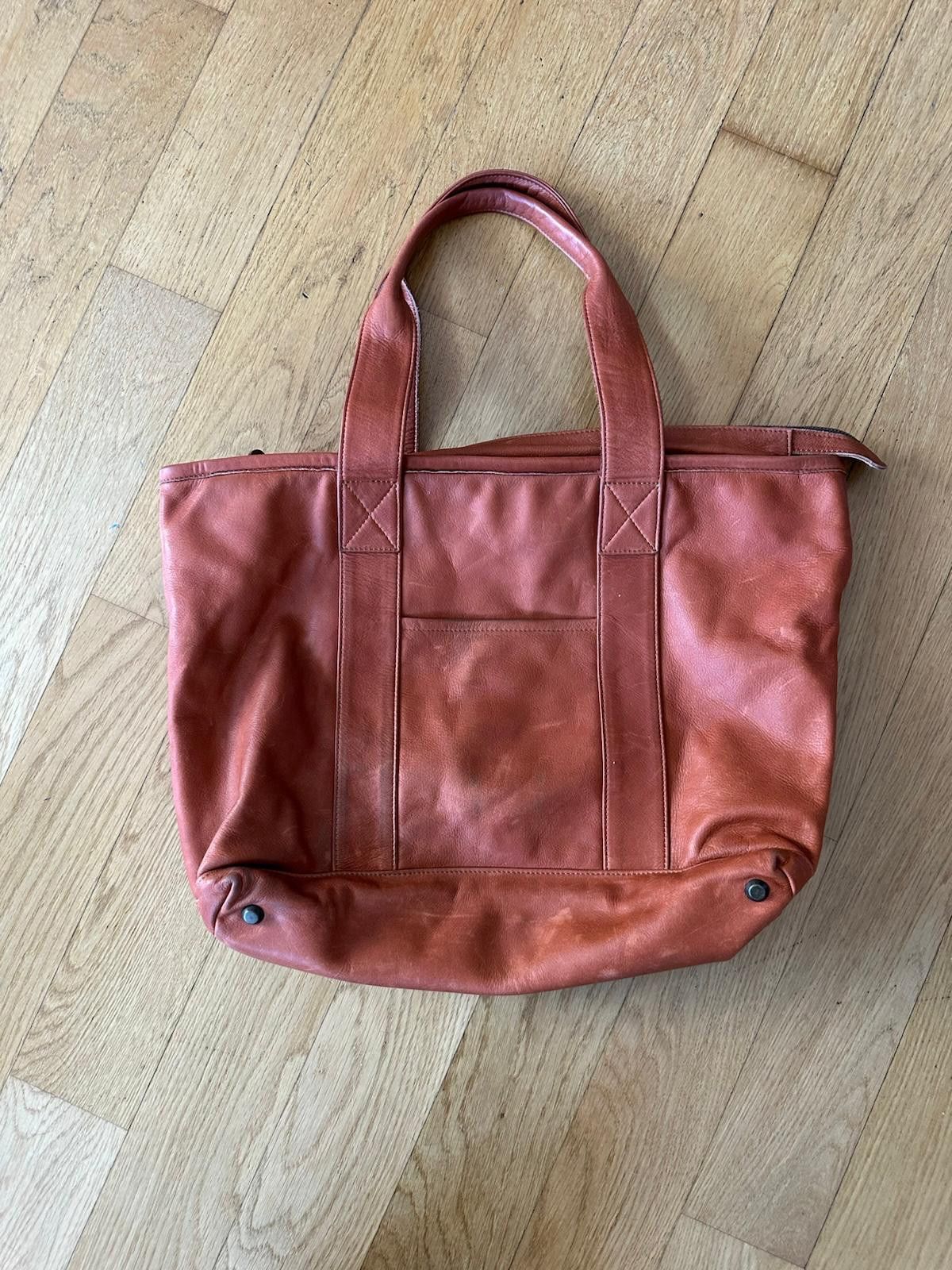 Japanese Brand Moto Leather Bag Size ONE SIZE - 4 Thumbnail