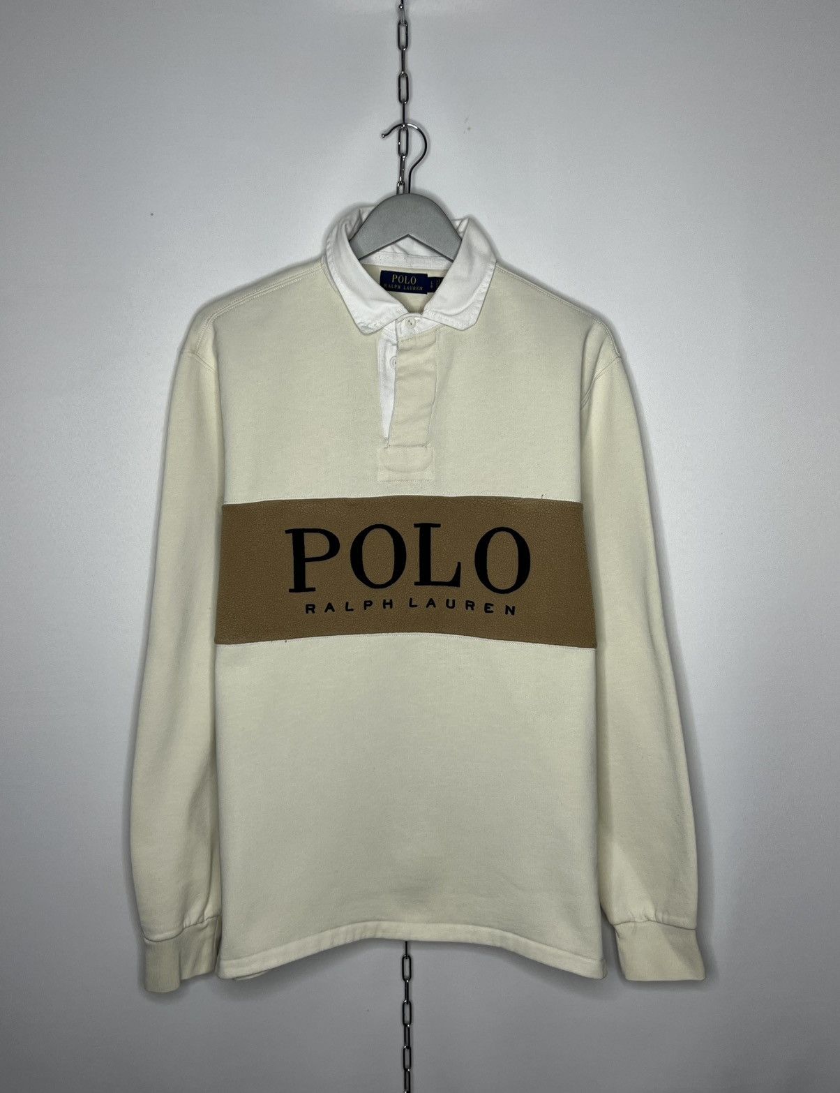Polo Ralph Lauren Big Logo Polo Shirt Long Sleeve Sweatshirt