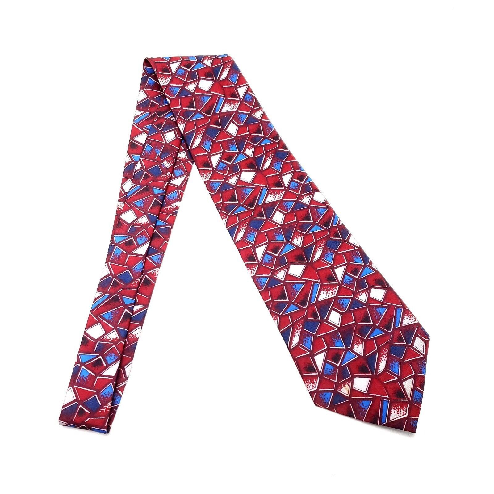 Other Don Giovanni Polyester Tie Red Short Wide USA Size ONE SIZE - 6 Thumbnail