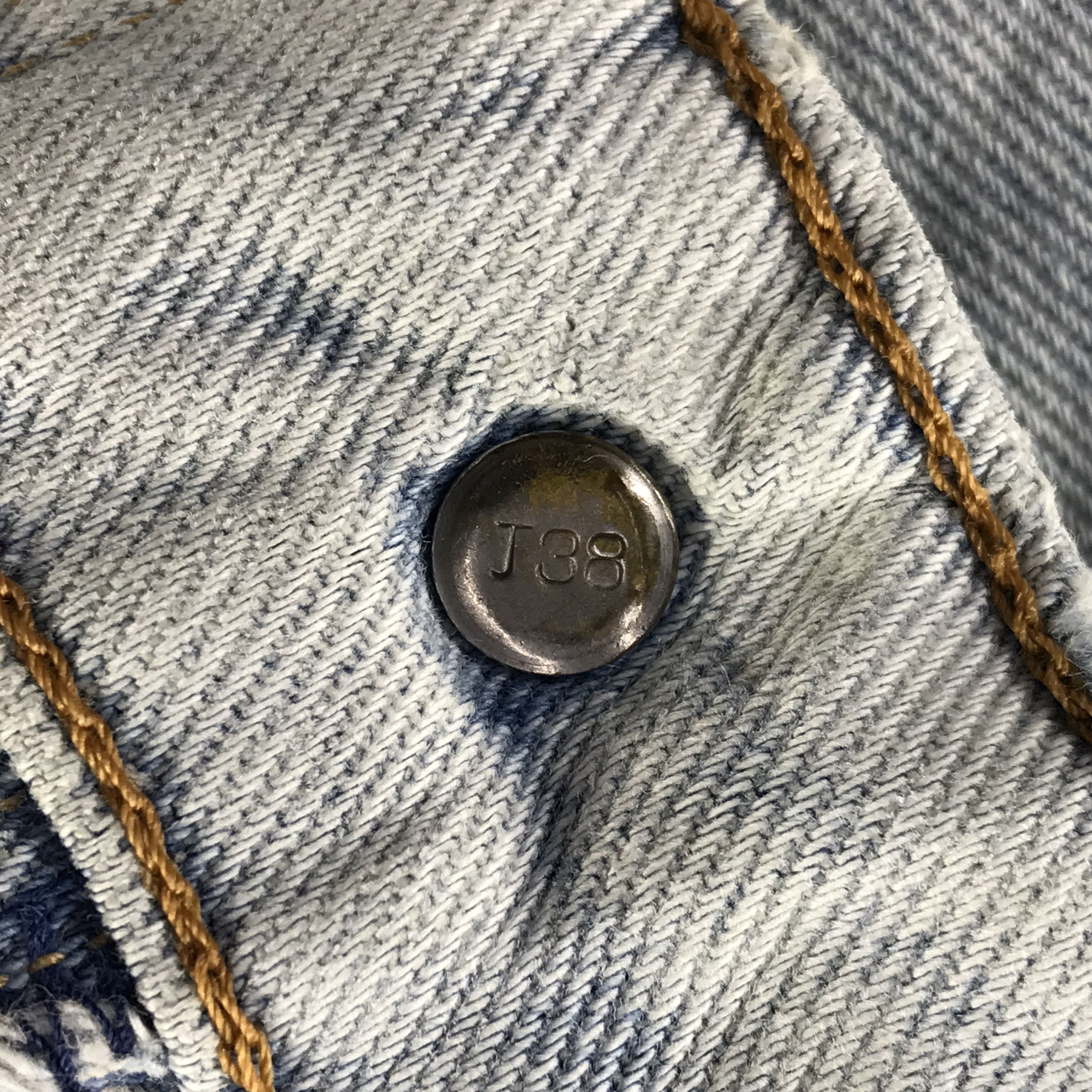 Levi's Vintage Levis 517 Jeans Faded Blue Short Pants KJ3453 Size US 27 - 10 Thumbnail
