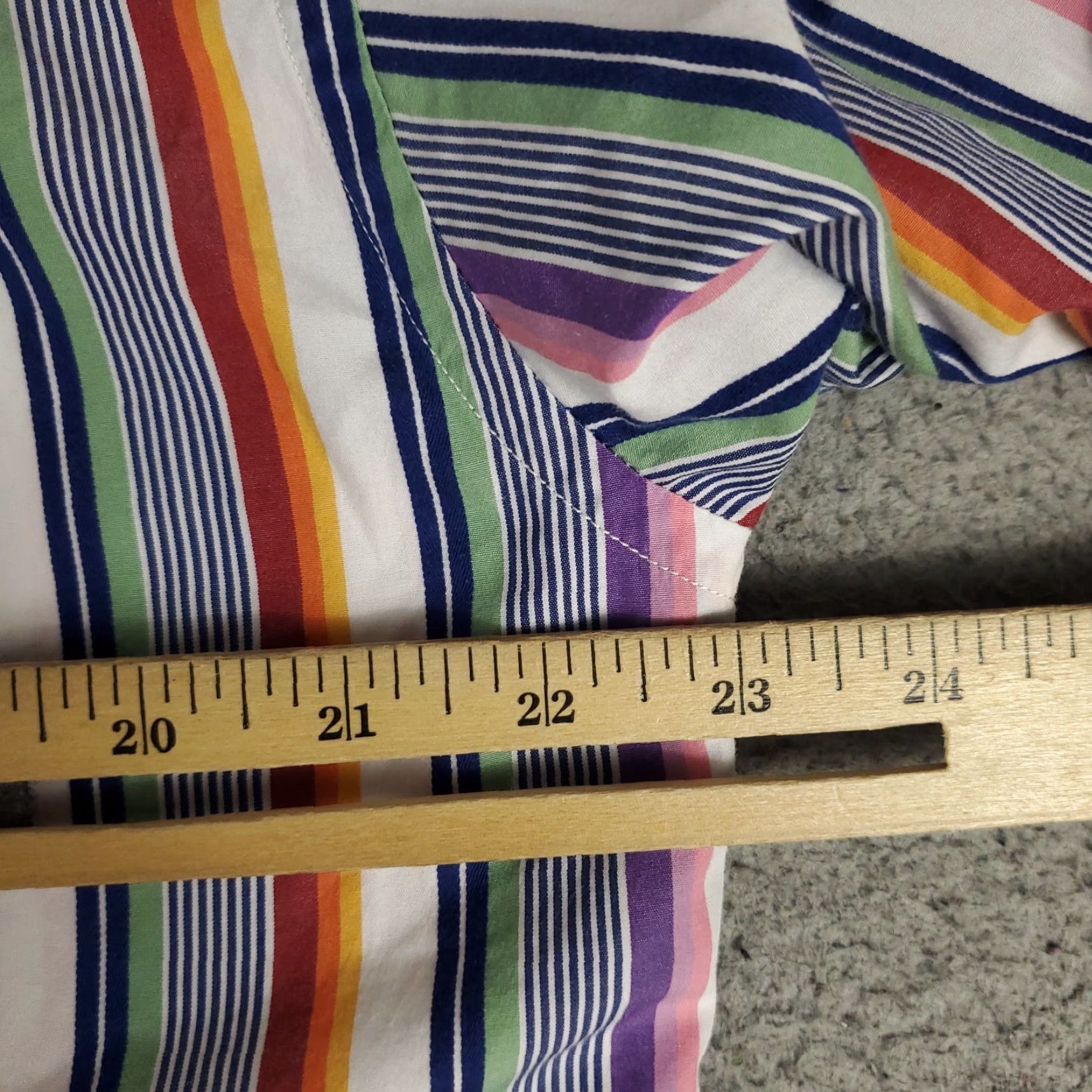 Tommy Bahama Tommy Bahama Shirt Mens M Purple Striped Cotton Button-Up Long Sleeve Shirt Size US M / EU 48-50 / 2 - 6 Thumbnail