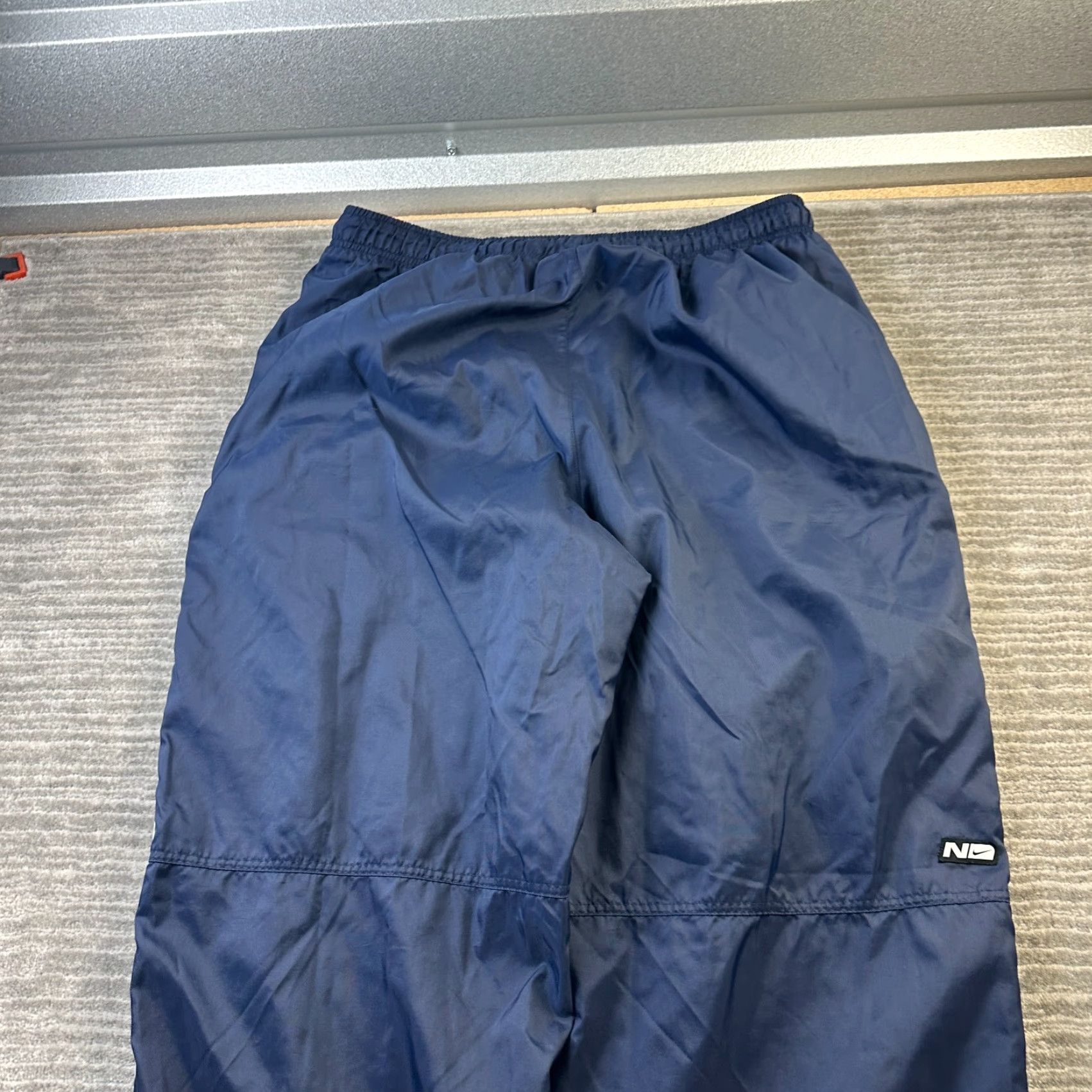 Nike VINTAGE Nike Pants XL Blue Sweatpants Tapered Regular Fit Activewear University Mens Size US 28 / EU 44 - 7 Thumbnail