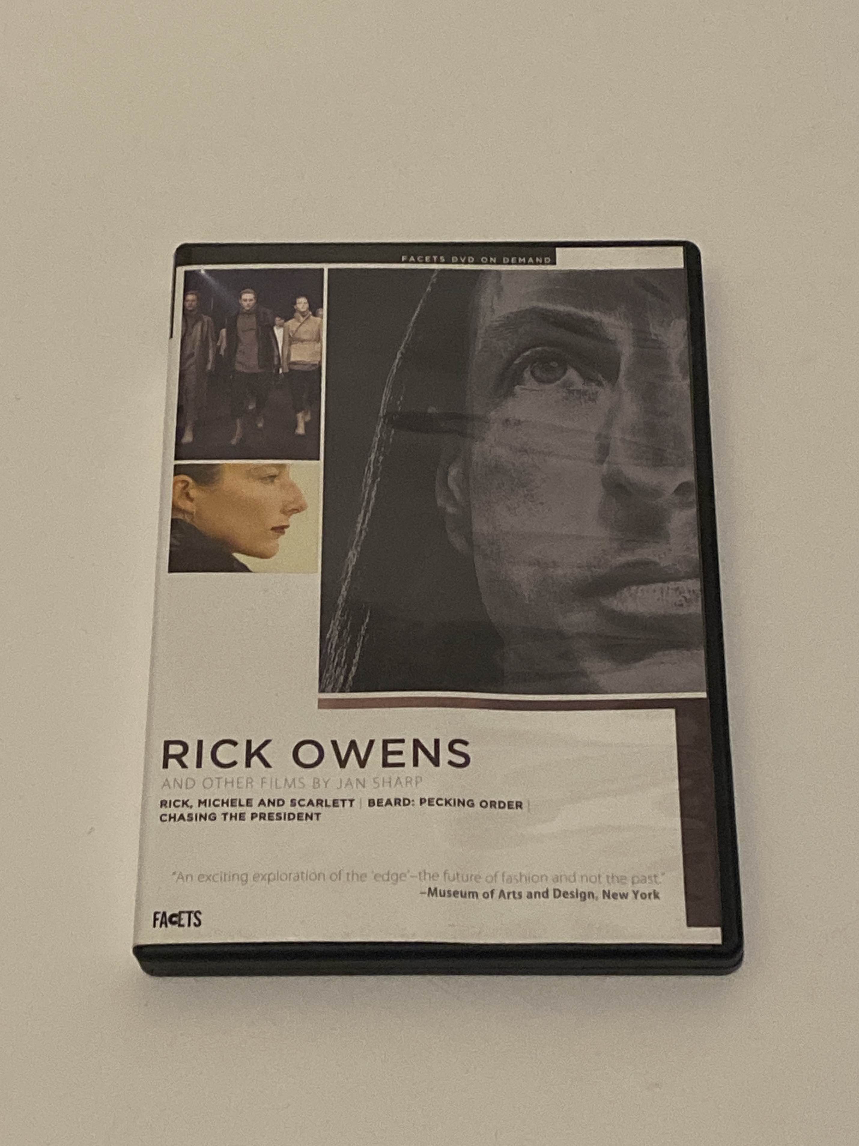 Rick Owens Rick, Michelle and Scarlett Documentary DVD Size ONE SIZE - 1 Thumbnail