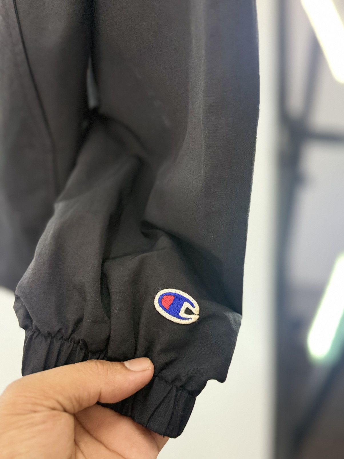 Champion 🔥 Champion American Flag ANORAK Windbreaker Jacket Half Zip Size US M / EU 48-50 / 2 - 5 Thumbnail