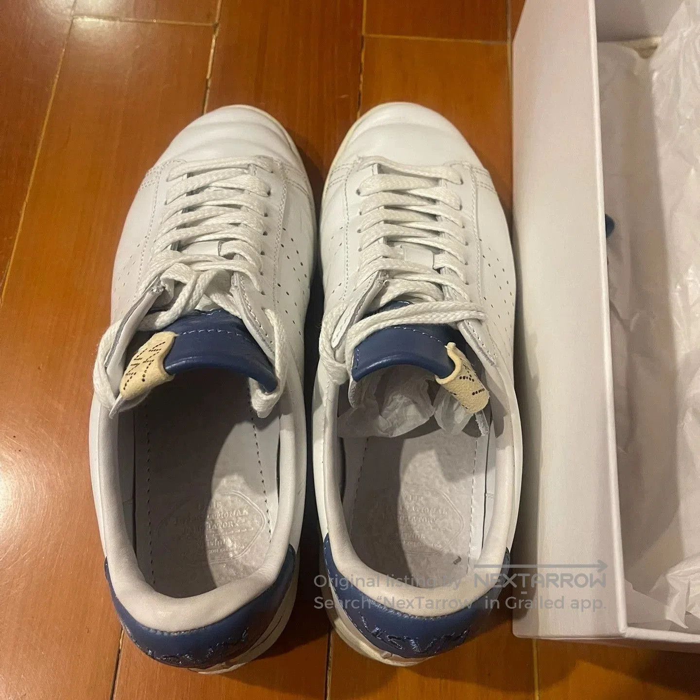 Visvim White Low-Top Sneakers Size 8. Size US 8 / EU 41 - 2 Thumbnail