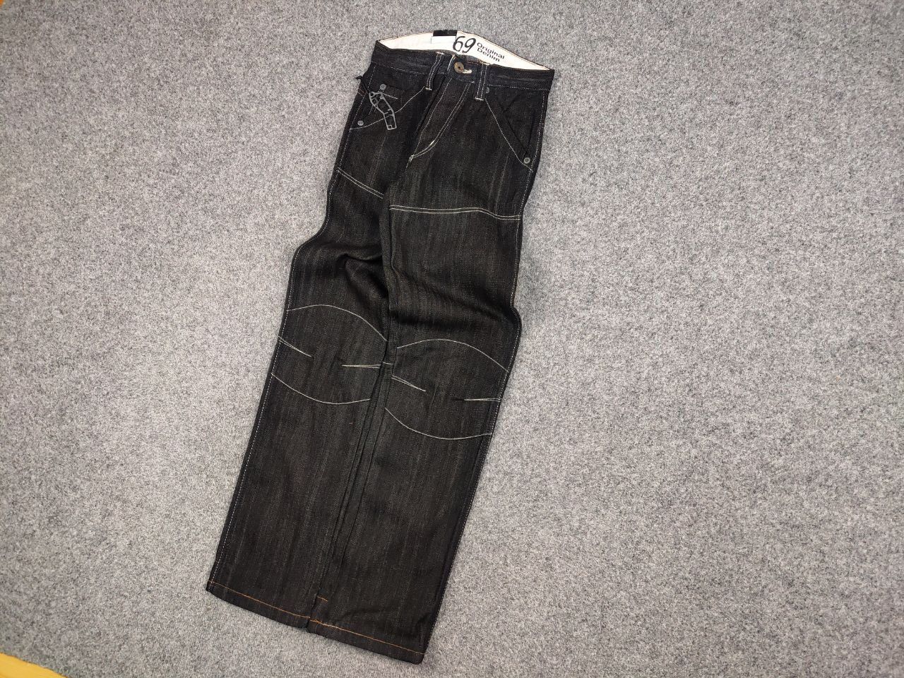 G-Star Vintage 90's G star Raw 96 Colin Dark Denim Ruger Jeans Size US 28 / EU 44 - 4 Thumbnail