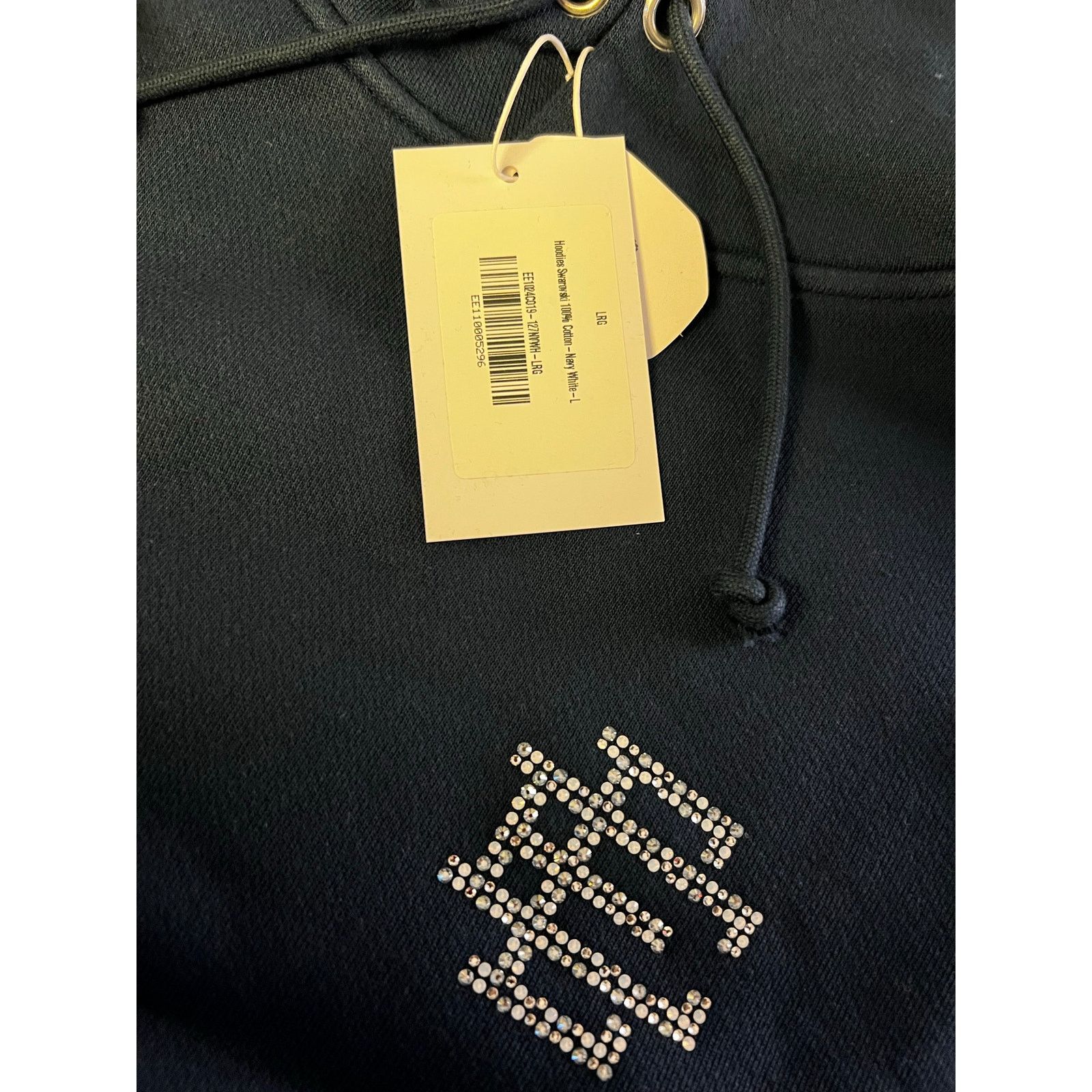Eric Emanuel Eric Emanuel EE Swarovski Hoodie Navy Size US L / EU 52-54 / 3 - 2 Thumbnail
