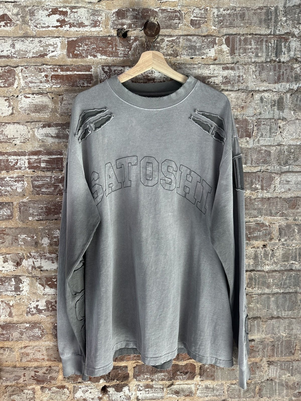 Satoshi Collegiate Washed Longsleeve