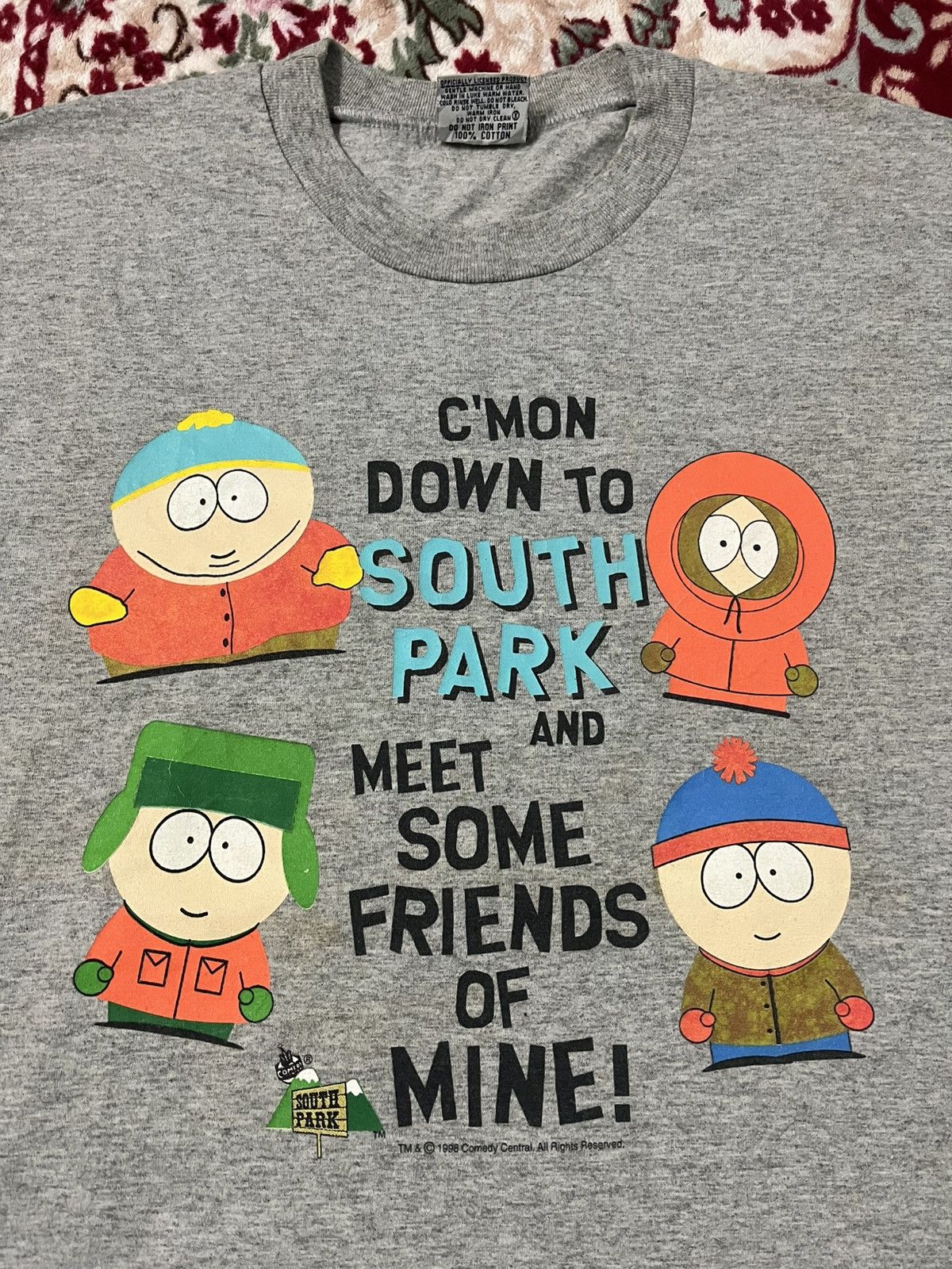 Cartoon Network × Vintage Vintage South Park And Friends Tshirt Size US M / EU 48-50 / 2 - 2 Thumbnail