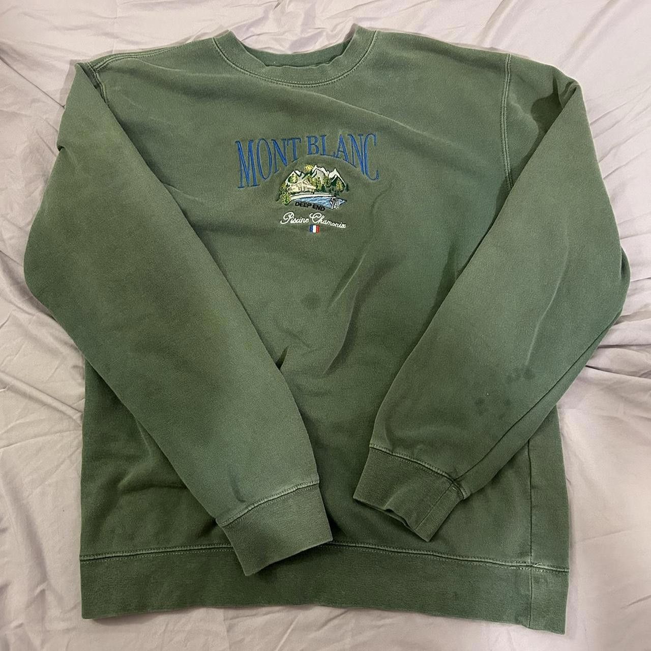 Designer Men's Green Sweatshirt Size US M / EU 48-50 / 2 - 1 Thumbnail