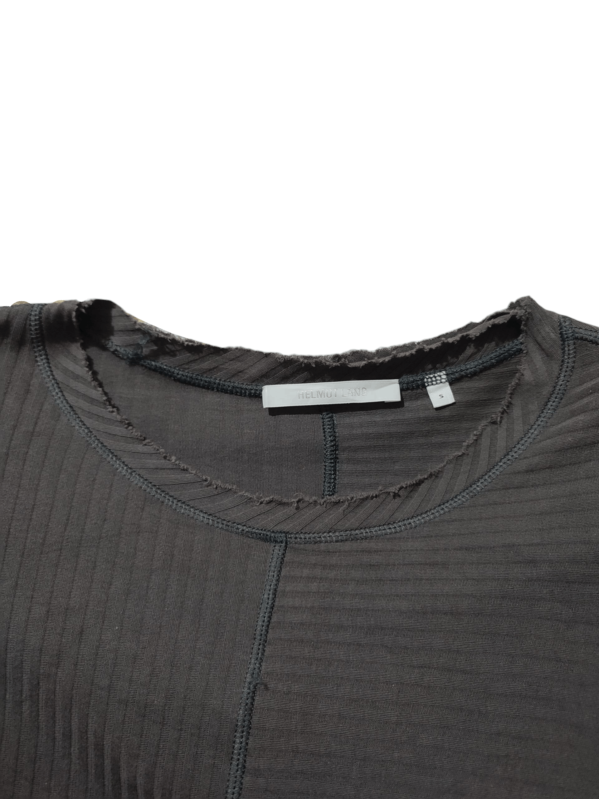 Helmut Lang Vintage 2000s Archival Helmut Lang LS Top Size S / US 4 / IT 40 - 2 Thumbnail
