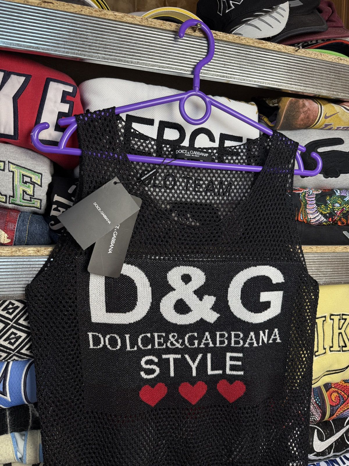 Dolce & Gabbana Luxury Dolce & Gabanna Love Big Logo Short tee Size S / US 4 / IT 40 - 3 Thumbnail