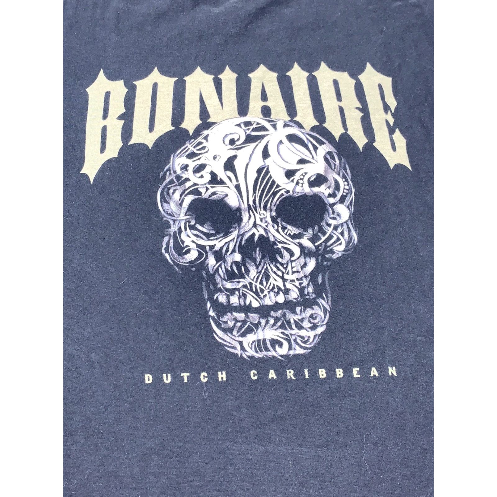 Vintage Bonafide Dutch Caribbean Skull T Shirt XL Black Short Sleeve Men The Duck Co Regular Crew Neck Size US XL / EU 56 / 4 - 2 Thumbnail