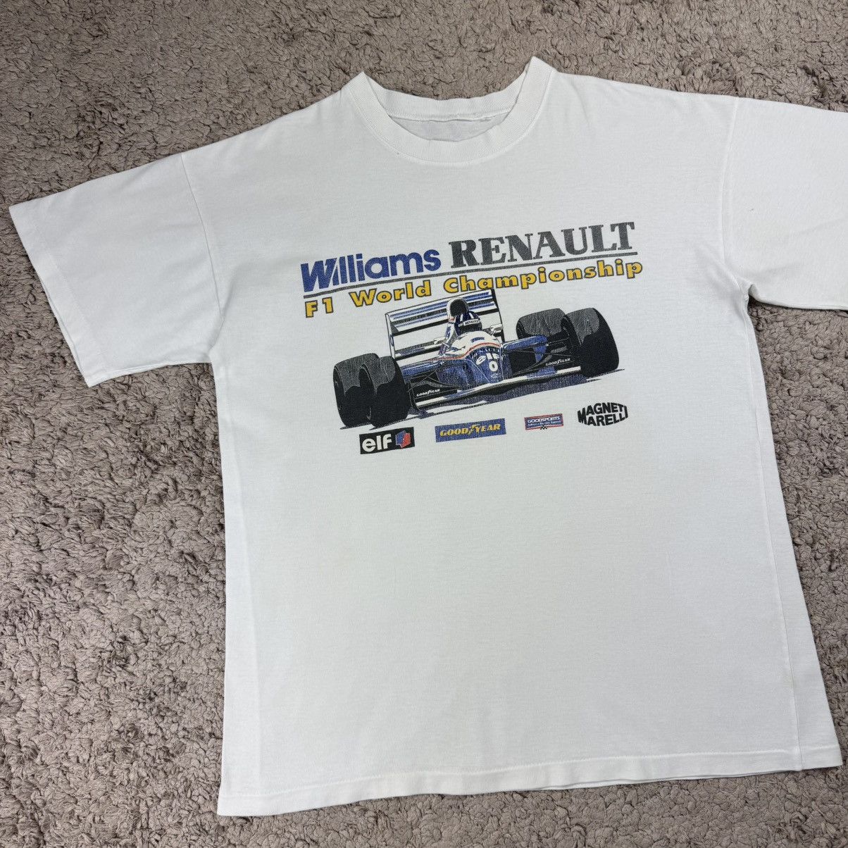 Formula 1 Vintage Williams Renault F1 World Championship T-shirt Size US L / EU 52-54 / 3 - 3 Thumbnail