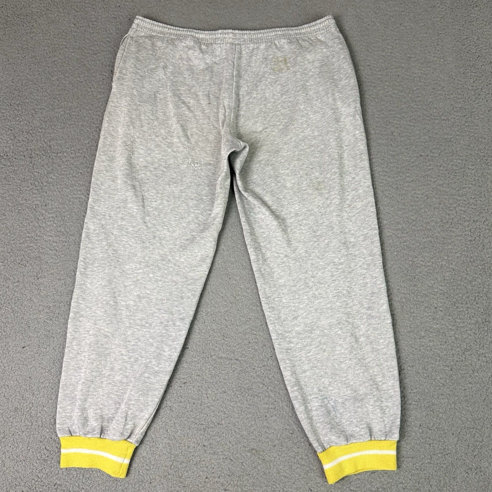 Nike VINTAGE Nike Sweatpants Mens XL Gray SWOOSH Logo Joggers Athletic Sports Pants Size US 36 / EU 52 - 6 Thumbnail