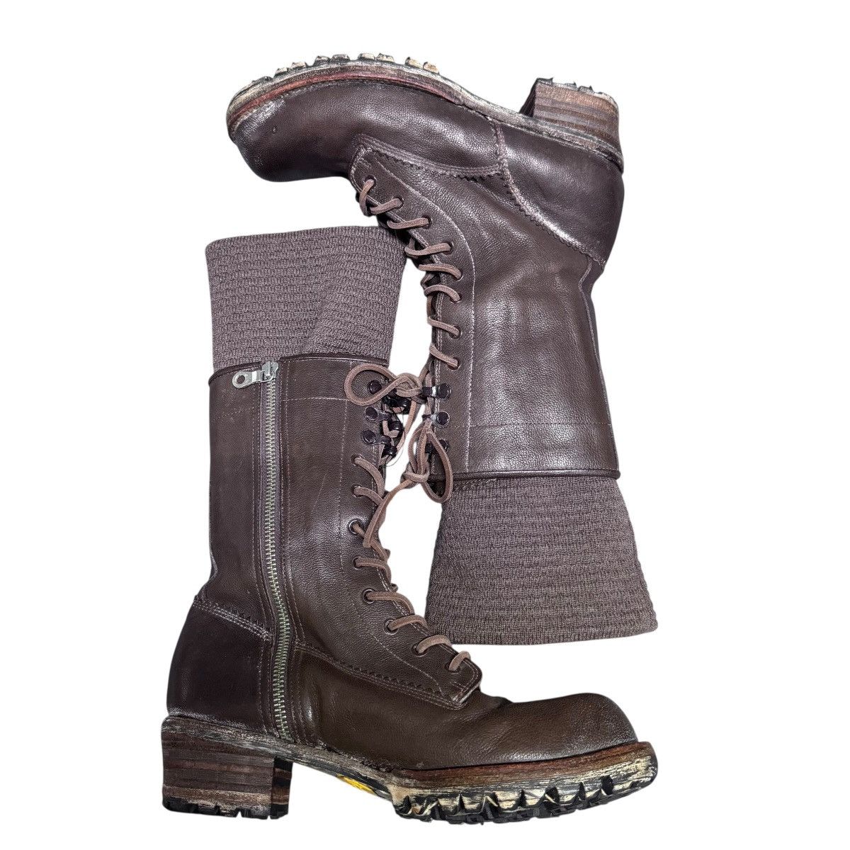 Maison MIHARA YASUHIRO Miharayasuhiro 3 Layer Combat Boots Size US 7.5 / IT 37.5 - 4 Thumbnail