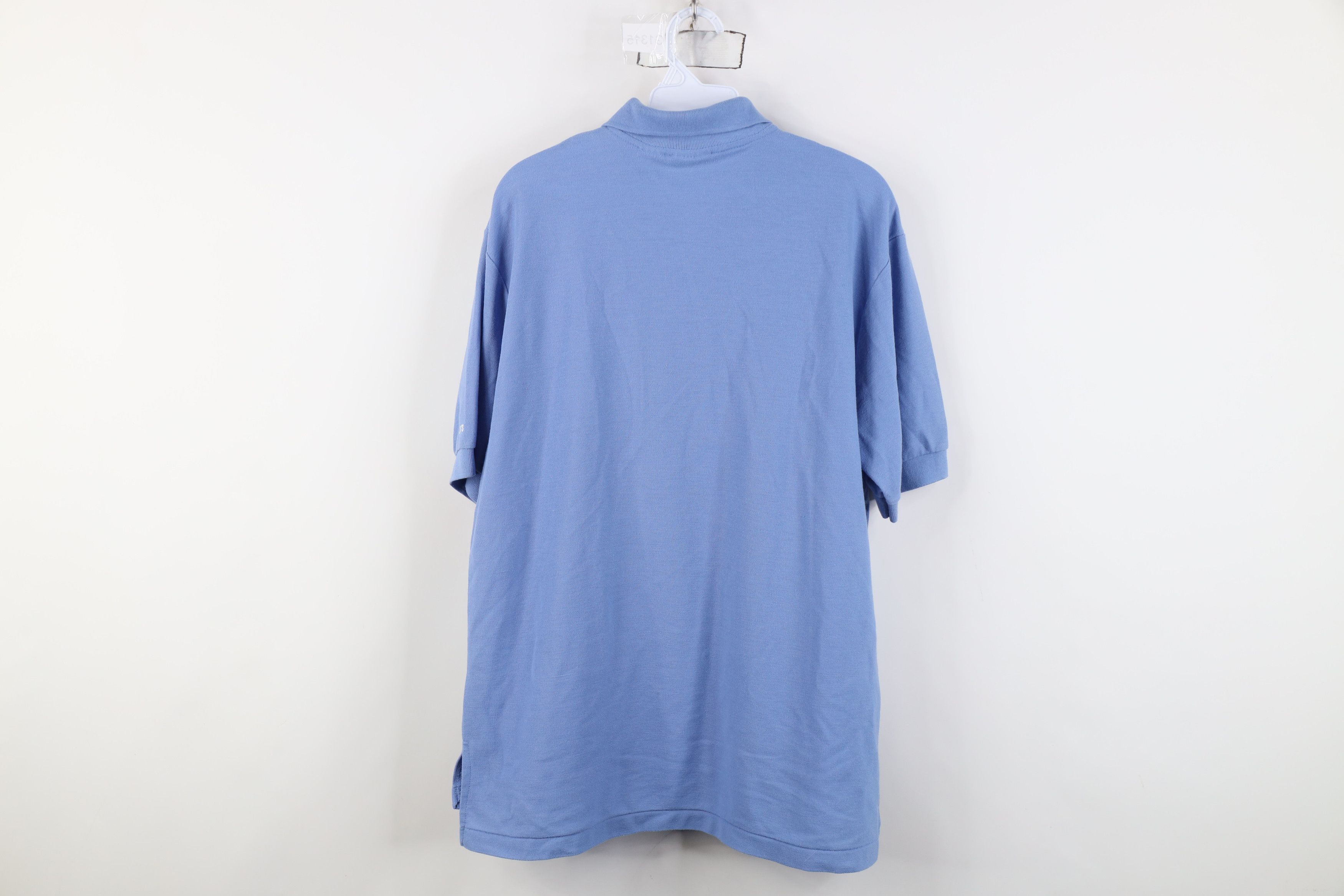 Levi's Vintage 80s Levis Spell Knit Collared Golf Polo Shirt Blue Size US L / EU 52-54 / 3 - 12 Thumbnail