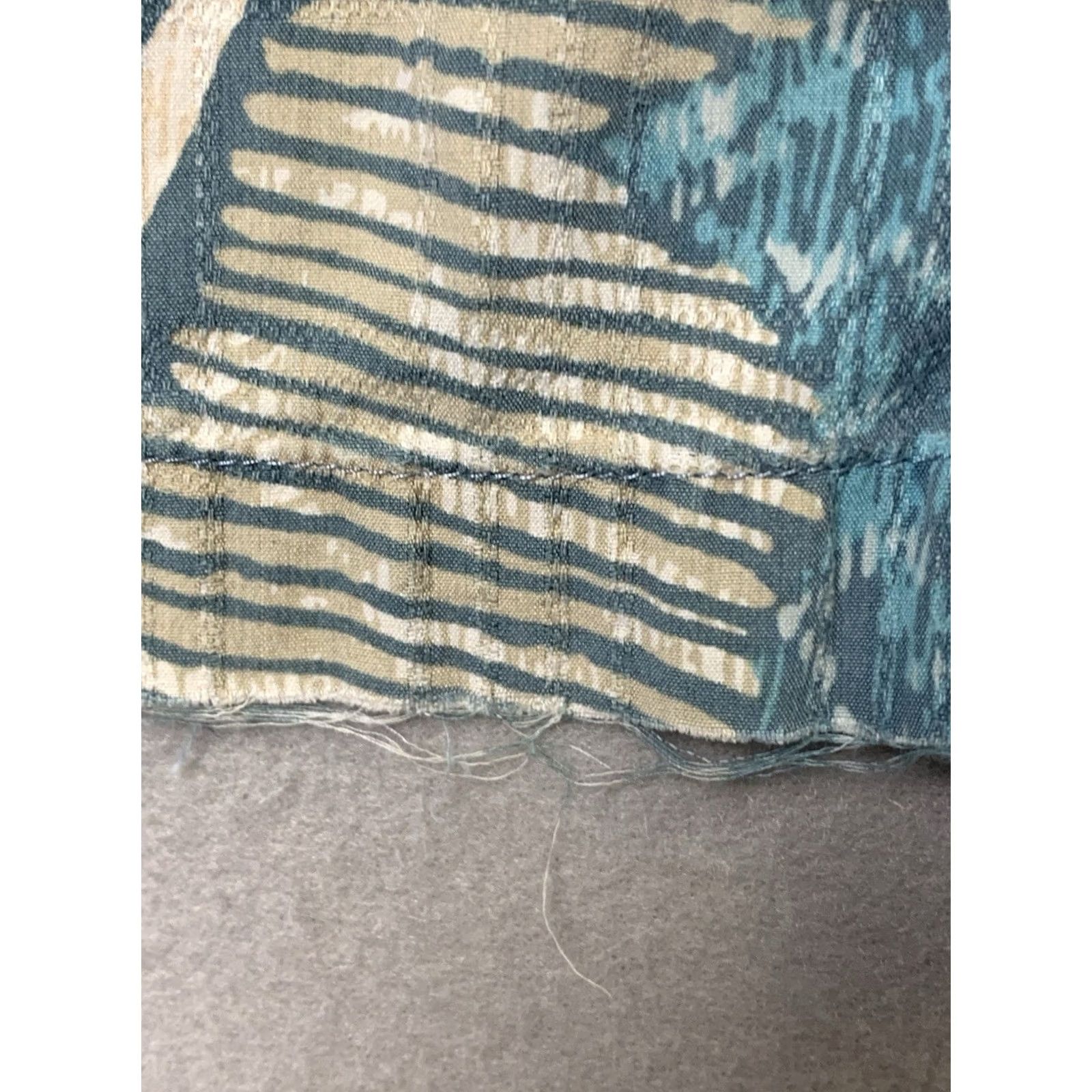 Tori Richard Tori Richard Shirt Men XL Hawaiian Palm Leaves Tropical Vacation Silk Blend Multicolor All Seasons Short Sleeve Button-Up Size US XL / EU 56 / 4 - 7 Thumbnail