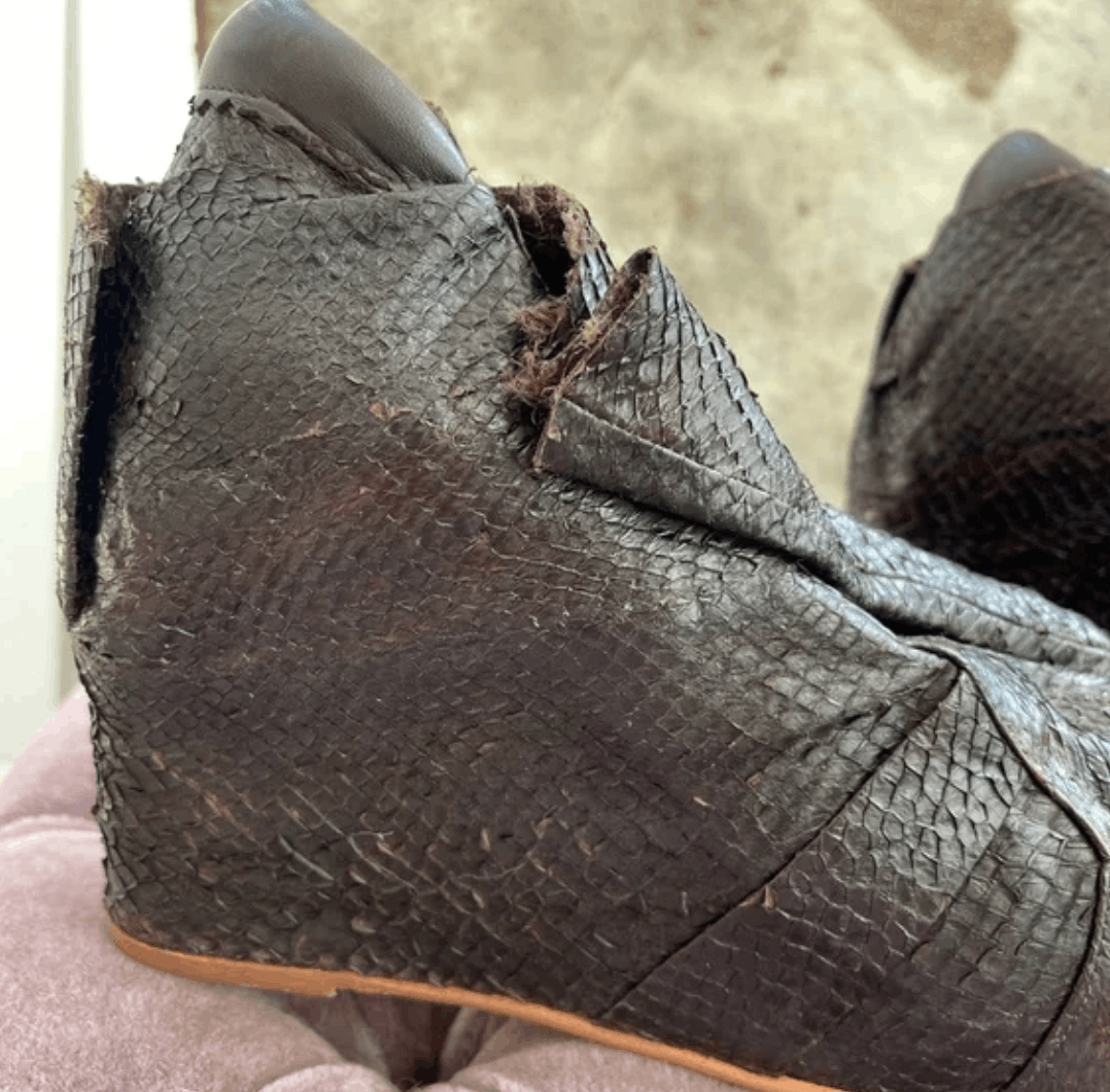 Osklen Osklen Snake skin wedge Size US 8 / IT 38 - 2 Thumbnail