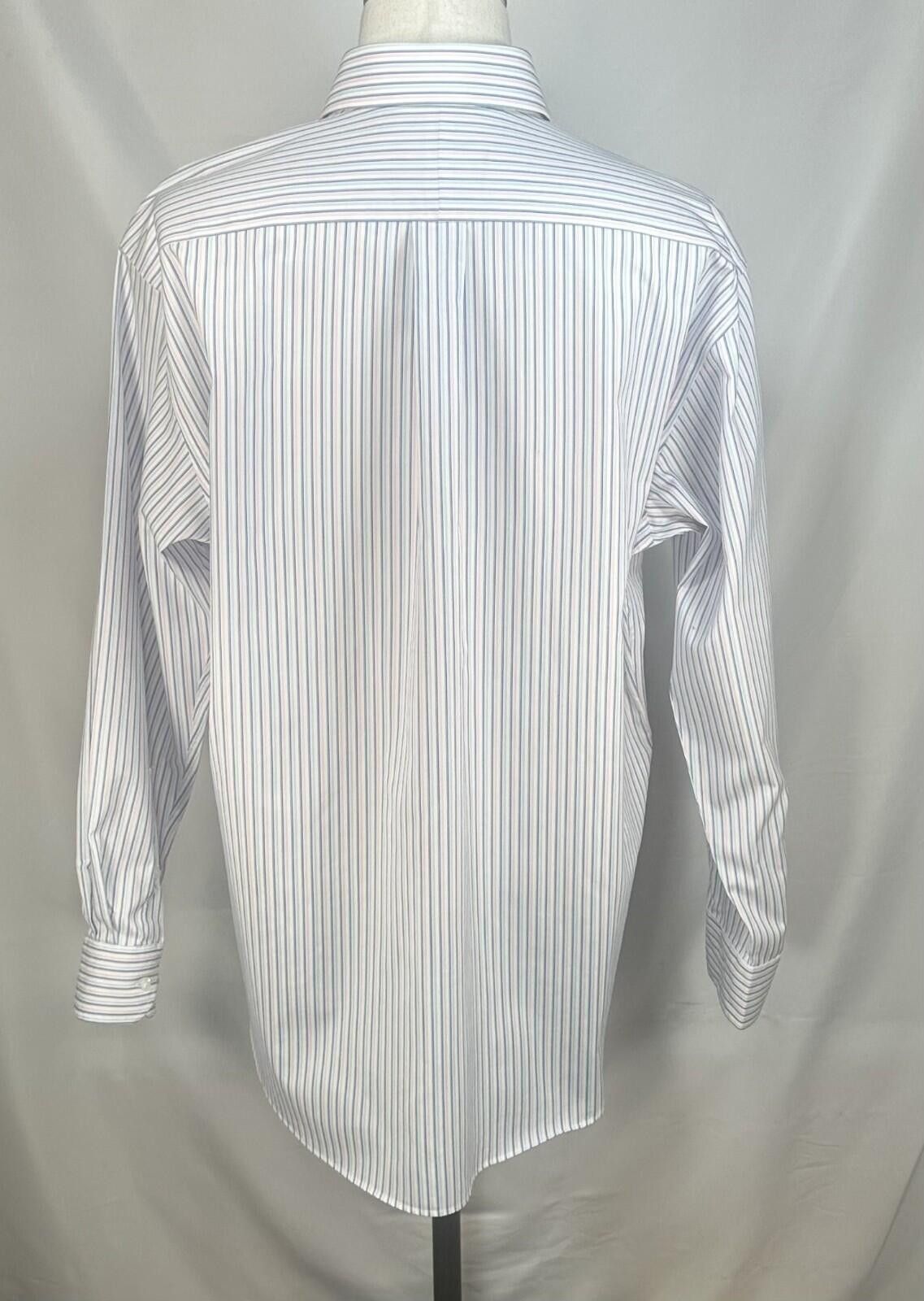 Other Forsyth of Canada 2-Ply Cotton No-Iron Button Up Blue Men XL Size US XL / EU 56 / 4 - 2 Thumbnail