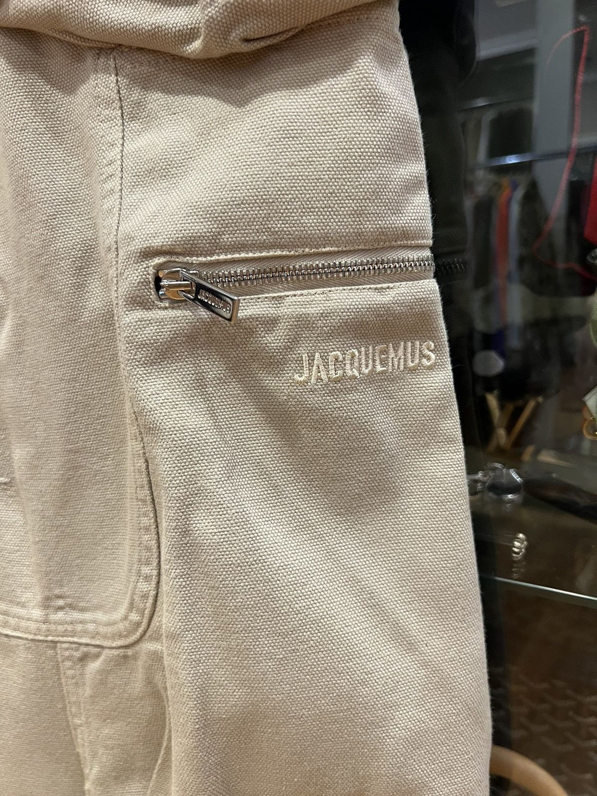 Jacquemus Jacquemus Le Cargo Croissant Pants Size US 32 / EU 48 - 2 Thumbnail