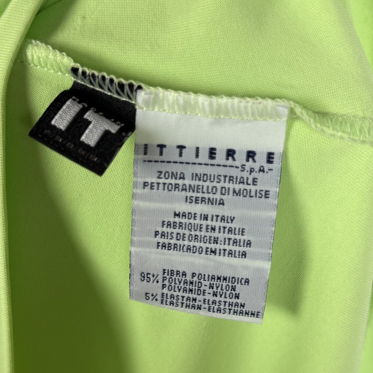 Versace × Versace Jeans Couture Versace Jeans Couture Women’s Nylon Acid Green Tank Top Size L / US 10 / IT 46 - 7 Thumbnail