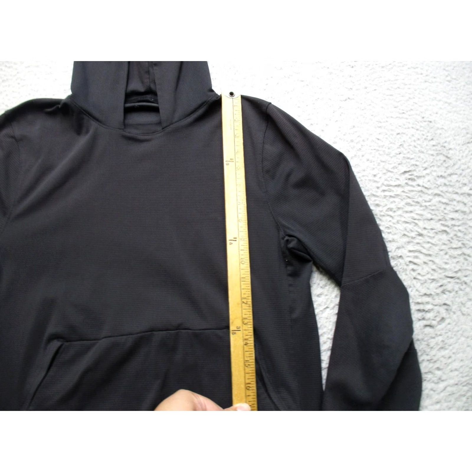 Lululemon Lululemon Hoodie Mens XS Black Lightweight Pullover Zip Pockets Training Top Size US XS / EU 42 / 0 - 4 Thumbnail