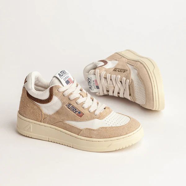 AUTRY o1y0725 Low-Top Sneakers in White/Beige Size US 6 / IT 36 - 4 Thumbnail