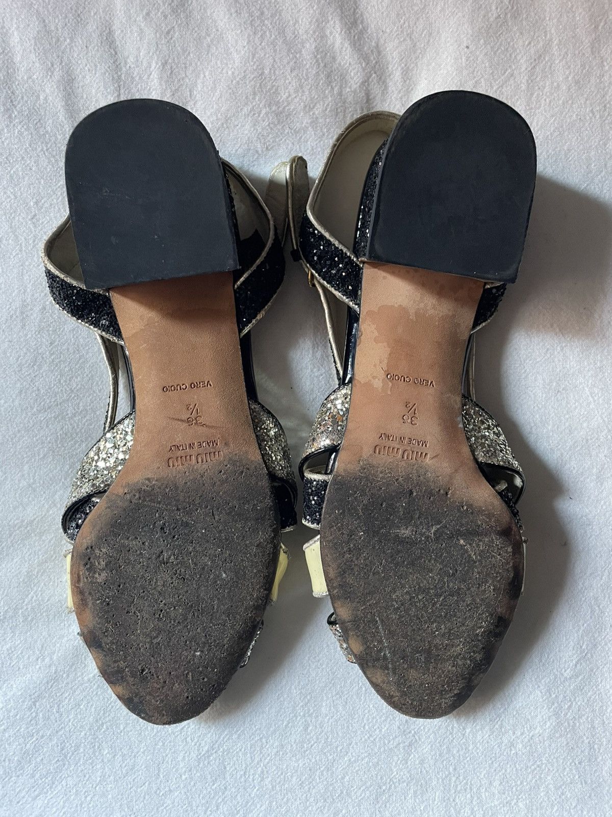 Miu Miu Miu Miu 36.5 Sandals Size US 6.5 / IT 36.5 - 4 Thumbnail