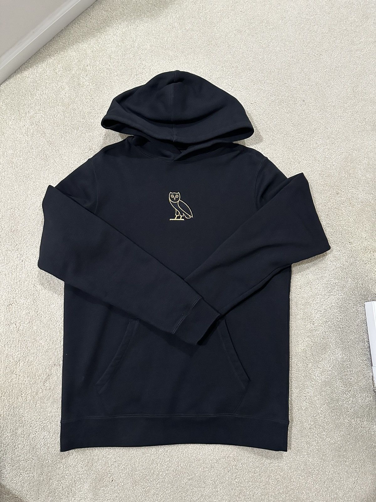 image of Drake x Octobers Very Own Hoodie in Black, Men's (Size Large)