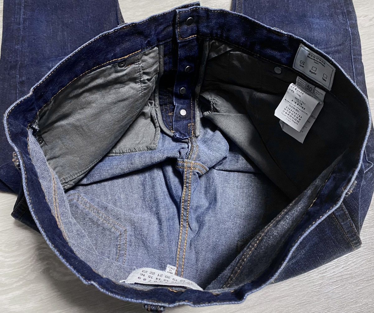 Maison Margiela Maison Martin Margiela ‘14 Main 10 Line Navy Slim Jean Denim Size US 34 / EU 50 - 23 Thumbnail