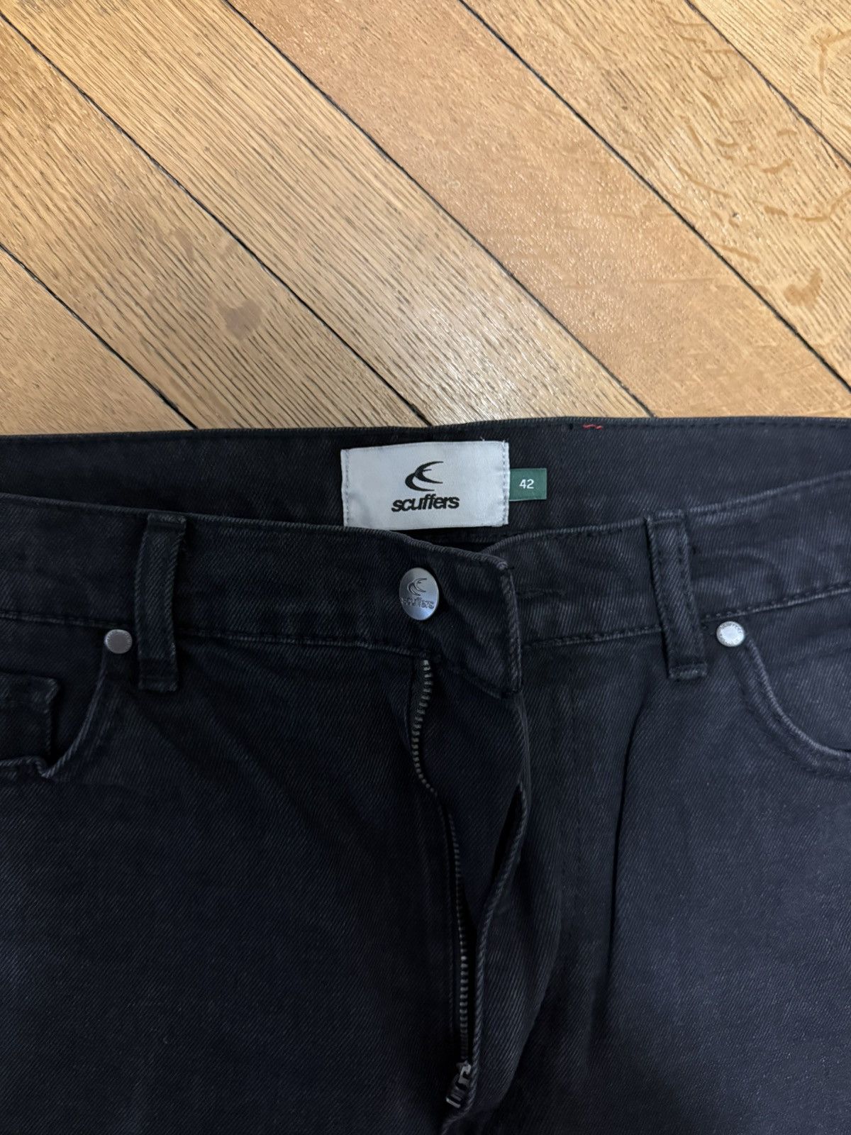 Scuffers JUMBO PANTS WASHED BLACK