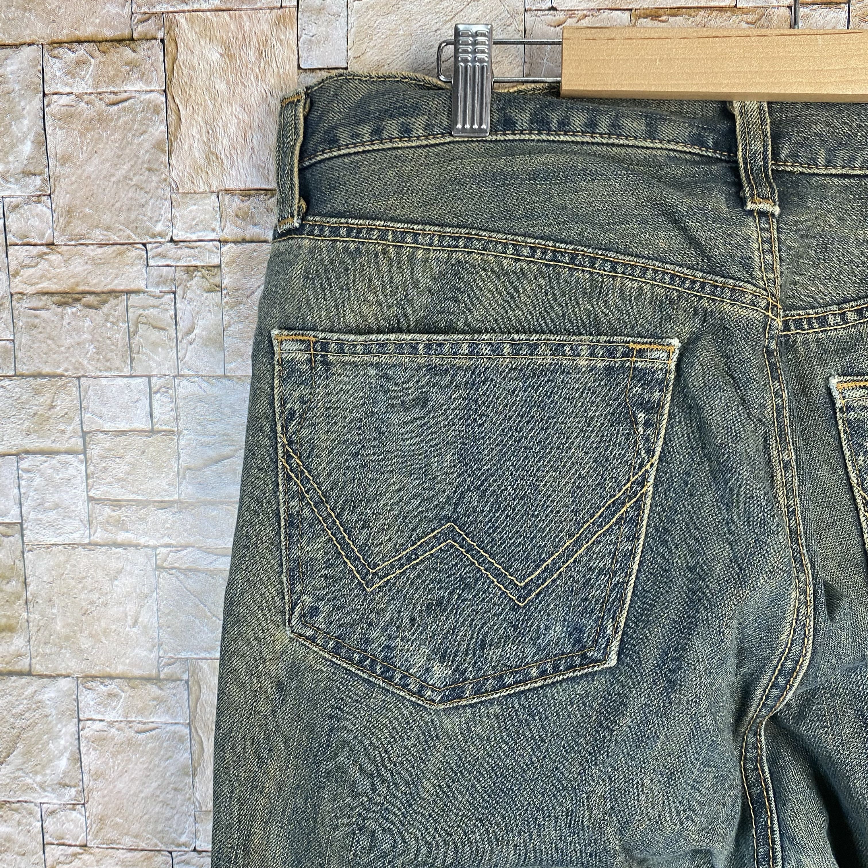 Edwin Edwin vintage Blue Denim Pants #7591 Size US 35 - 15 Thumbnail