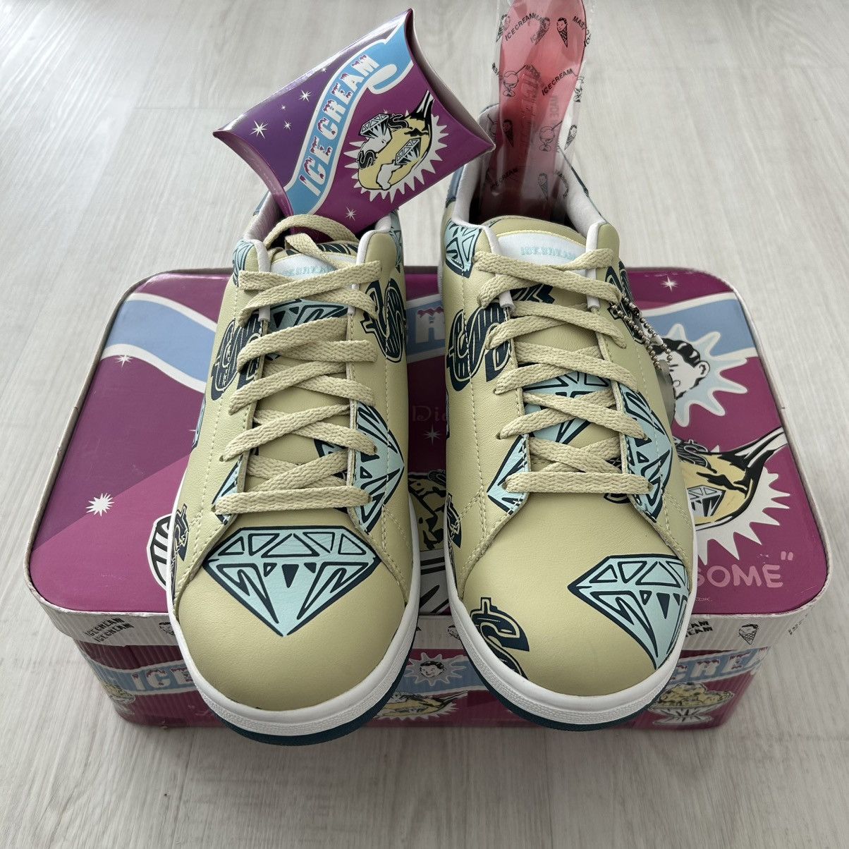 Billionaire Boys Club × Icecream × Reebok VERY RARE OG REEBOK X BBC/ICE CREAM BOUTIQUE SNEAKER Size US 8.5 / EU 41-42 - 2 Thumbnail