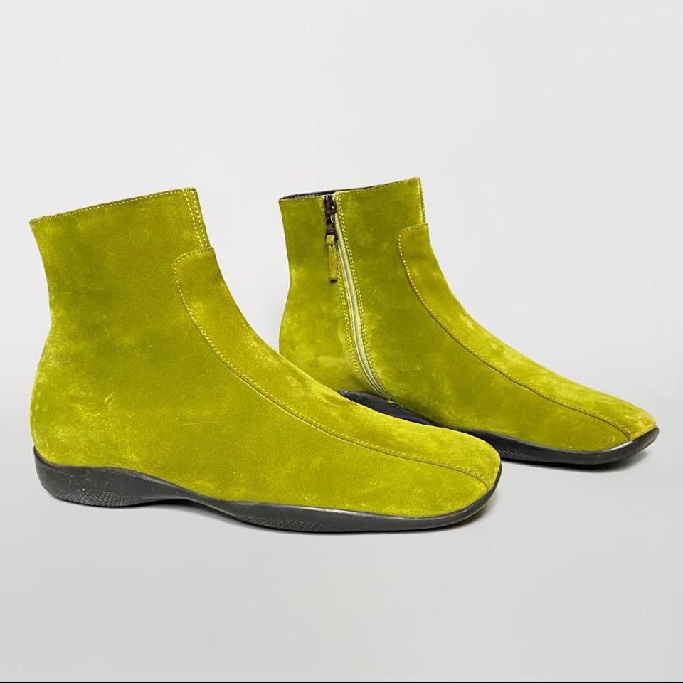 prada vintage ankle boots