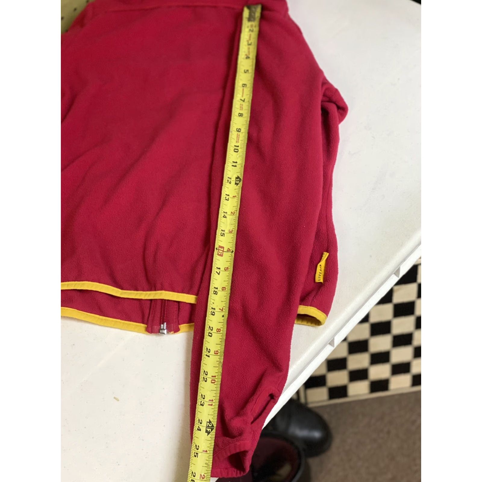 Nike Nike Women’s Pink Yellow Livestrong Full Zip Fleece Jacket S Women Jacket All Seasons Size S / US 4 / IT 40 - 7 Thumbnail