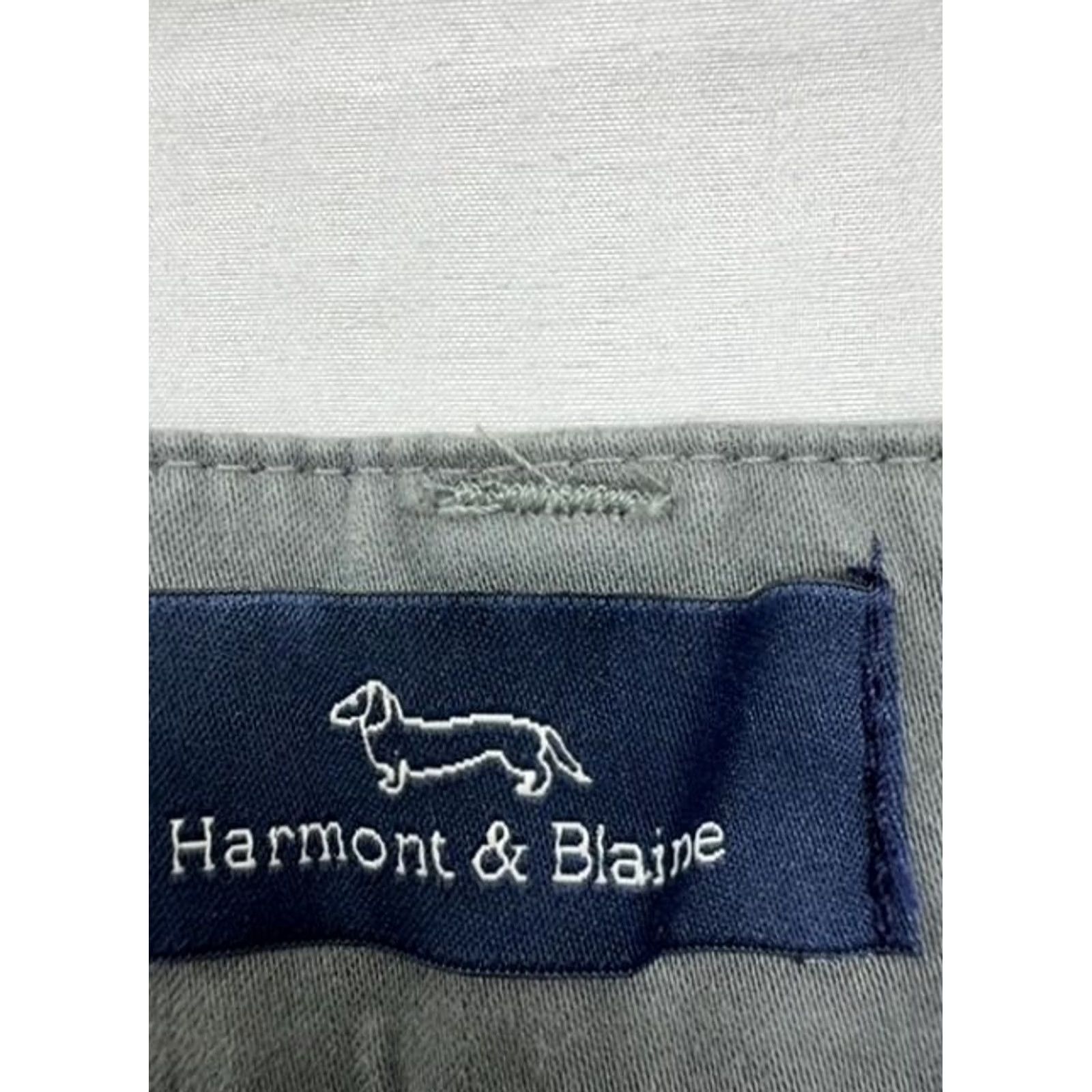 Harmont & Blaine Harmont & Blaine Gray Chino Pants Men XL Regular 52 Waist 32 Inseam Solid Style/Color/Size Size US 36 / EU 52 - 4 Thumbnail