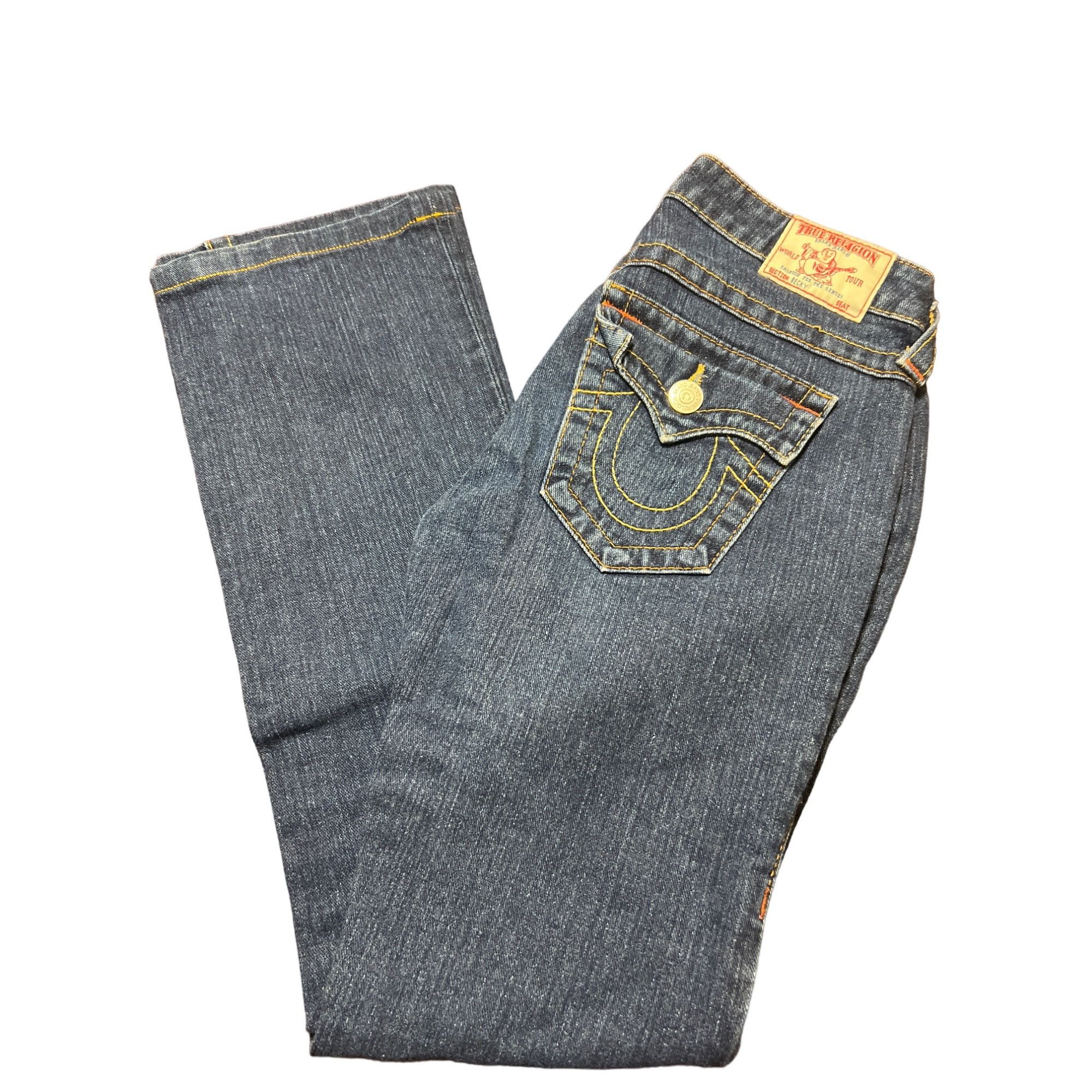 True Religion True Religion Womens Skinny Jeans Size 26 Dark Wash Cotton S Size 26" / US 2 / IT 38 - 3 Thumbnail