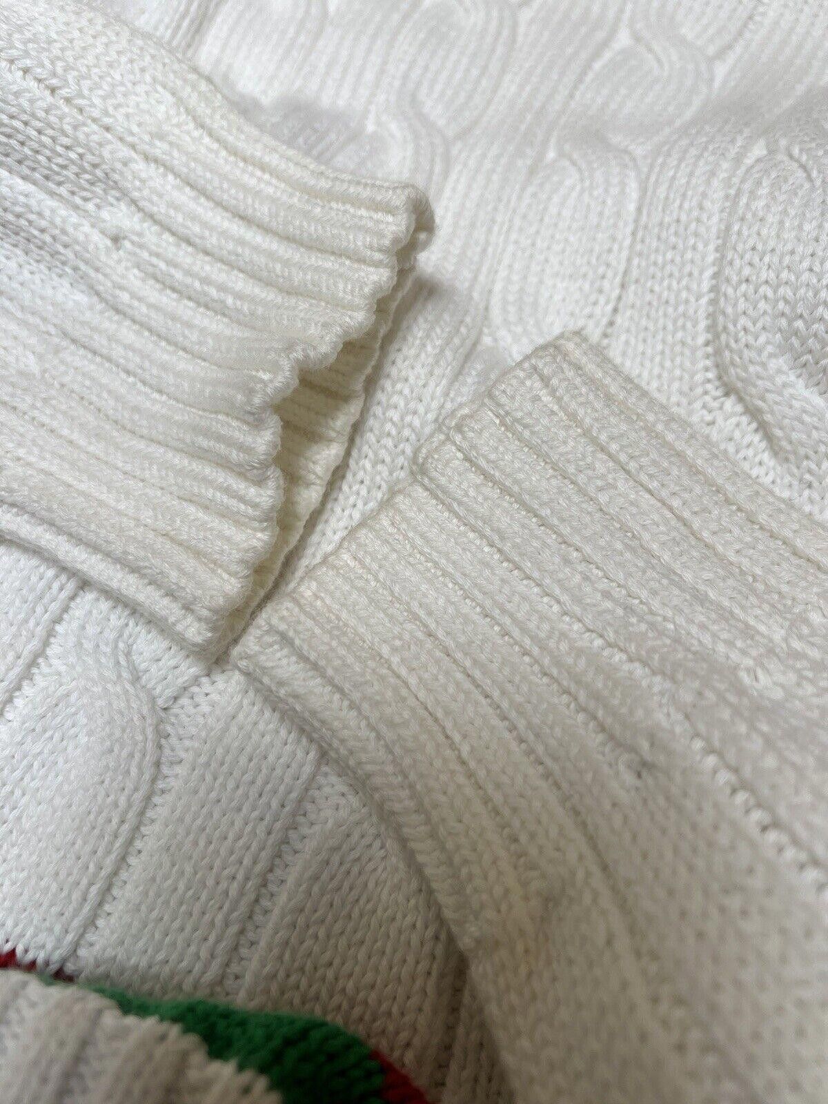 Supreme SS17 SUPREME LACOSTE Tennis Sweater V Neck Cable Knit L Size US L / EU 52-54 / 3 - 5 Thumbnail