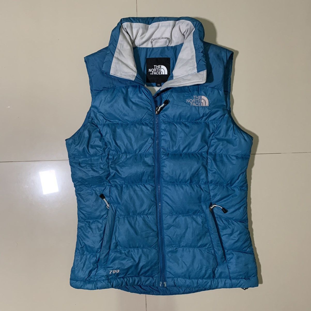 The North Face The North Face 700 Series Puffer Vest Blue Size S / US 4 / IT 40 - 1 Thumbnail
