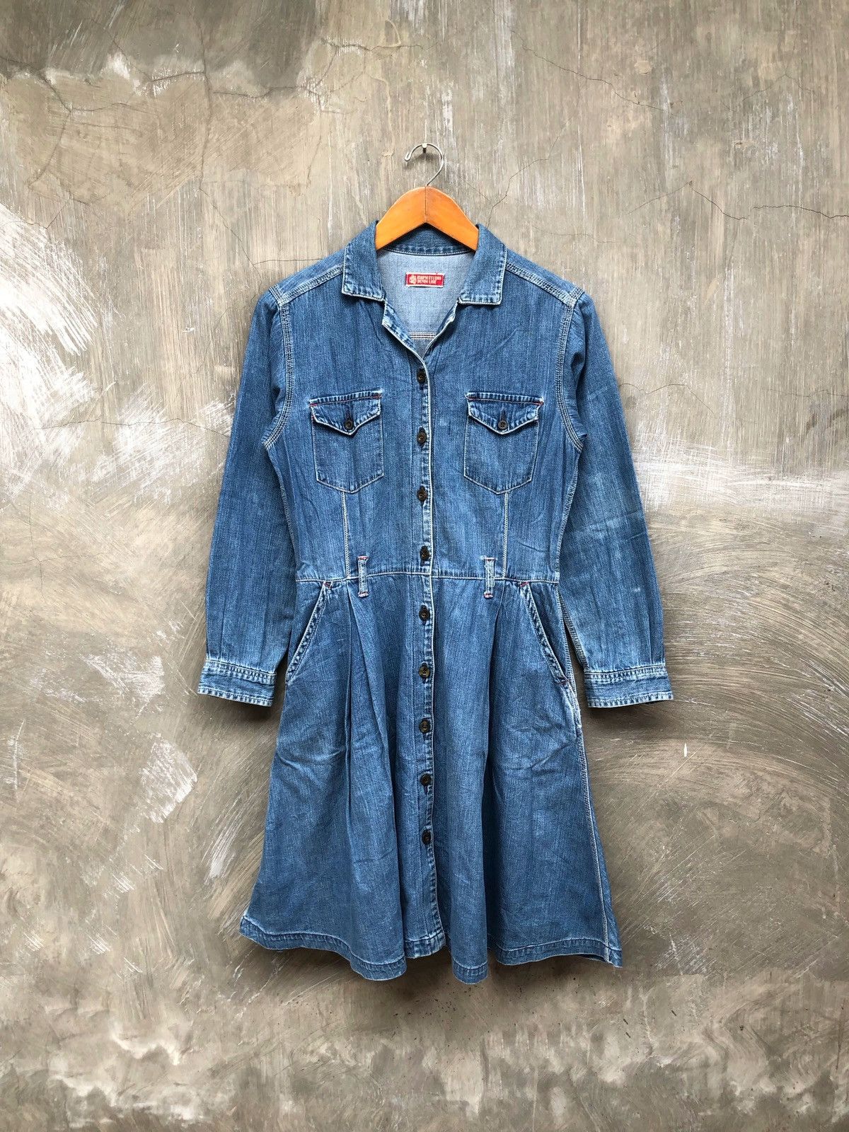 45rpm 45 RPM Studio Denim Women Midi Dress Size M / US 6-8 / IT 42-44 - 1 Thumbnail