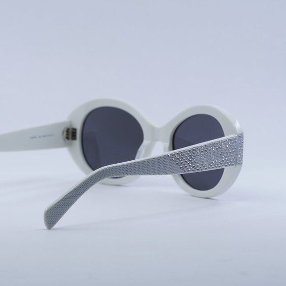 Celine Celine CL4240IS 25A Sunglasses Shiny Ivory Size ONE SIZE - 5 Thumbnail