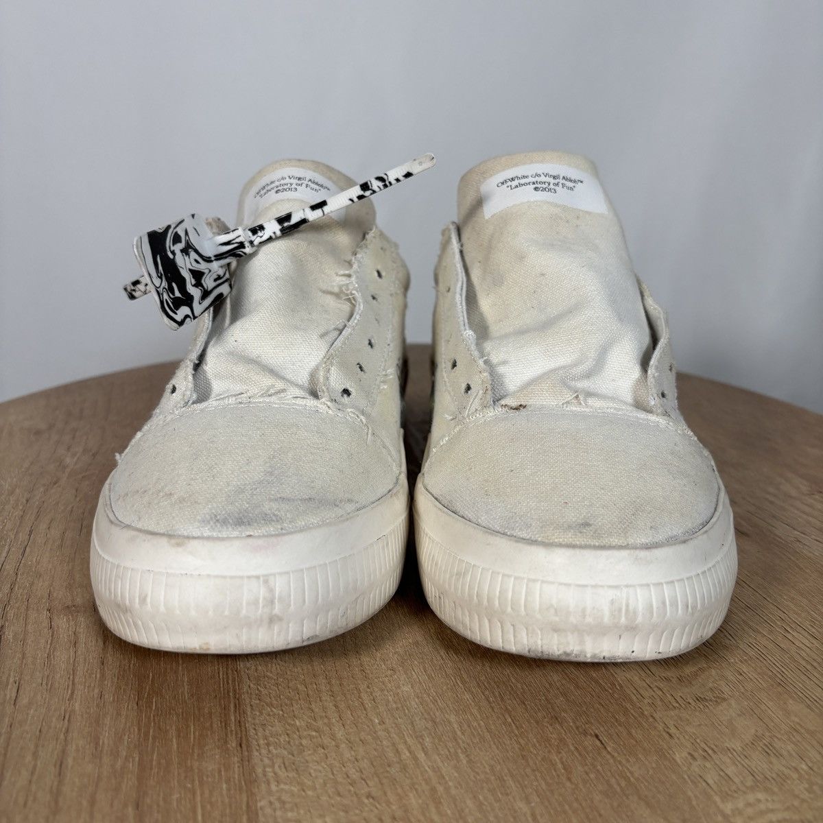 Off-White OFF-WHITE Vulc Low Eco Canvas USED EU41 Size US 8 / EU 41 - 2 Thumbnail