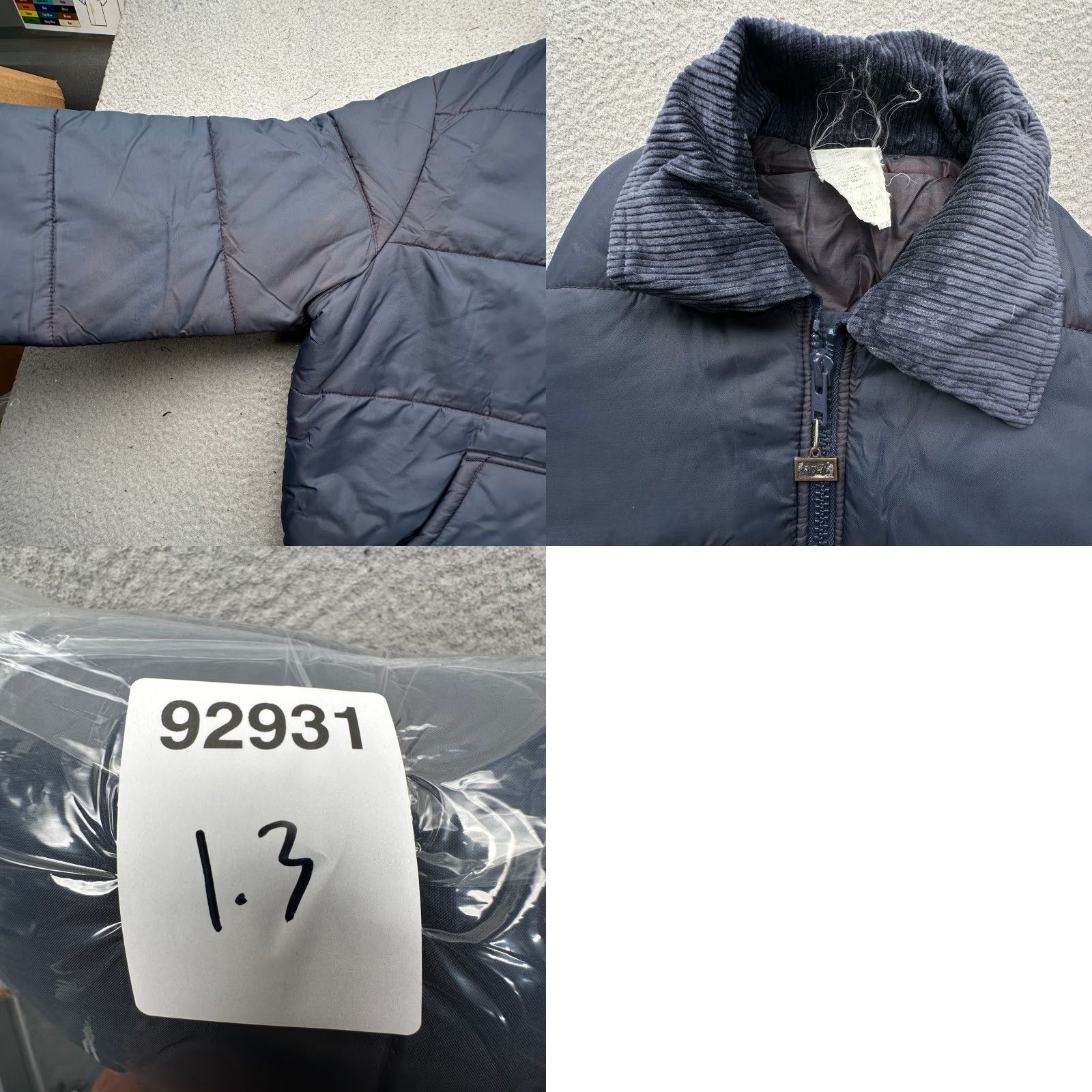 Walls VINTAGE Walls Blizzard Pruf Quilted Puffer Insulated Jacket Mens Medium Blue Size US M / EU 48-50 / 2 - 8 Thumbnail