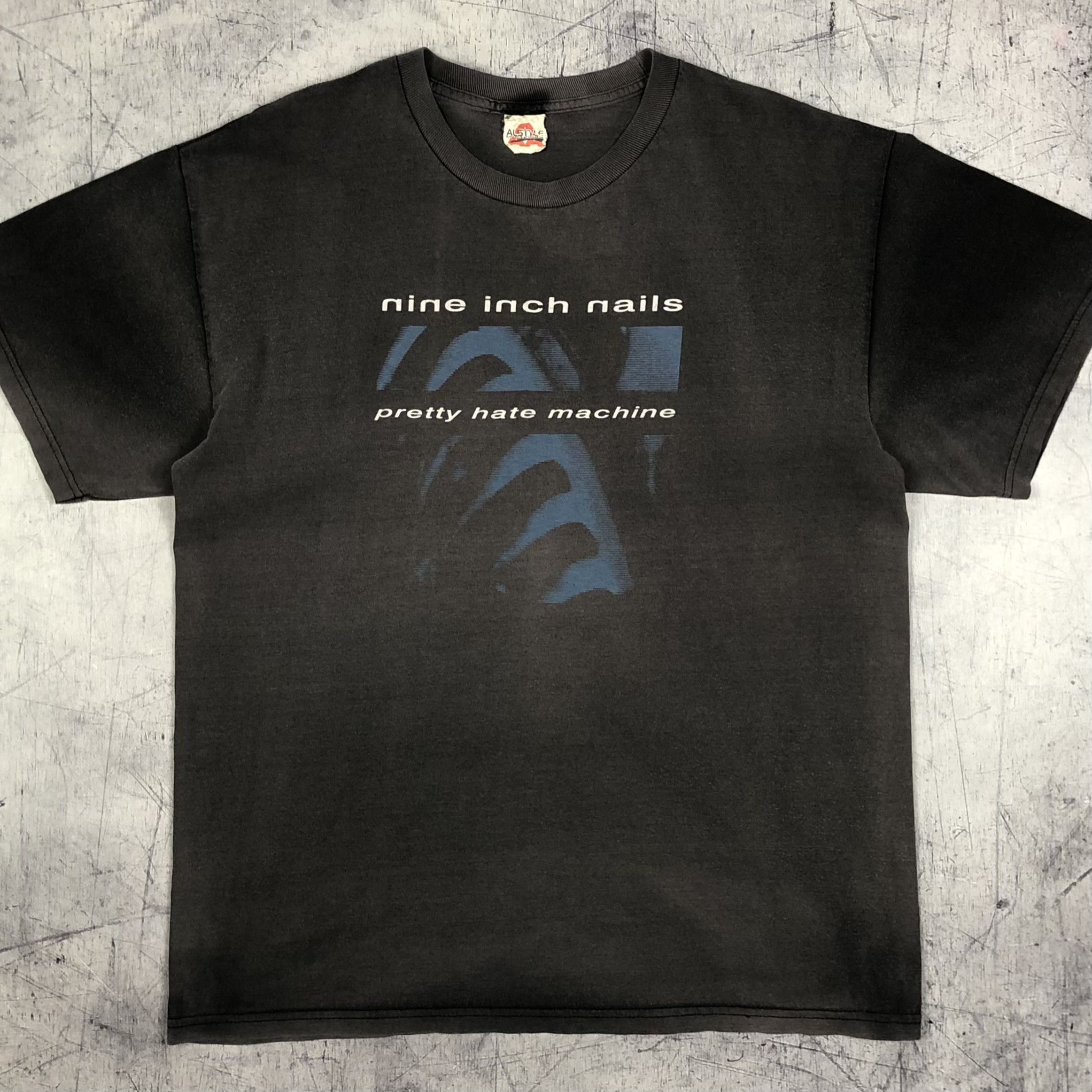 Band Tees × Vintage Rare Vintage 90s Nine Inch Nails SIN Tee | Grailed